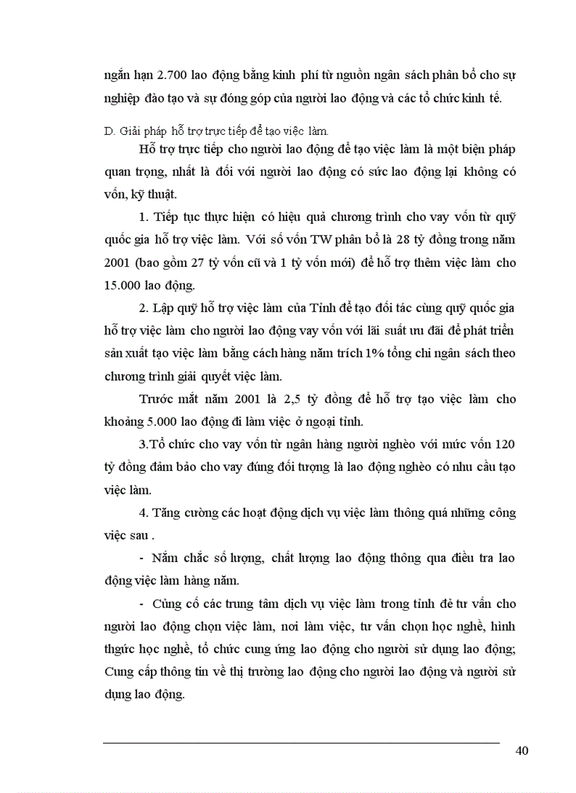 image for page Thực trạng về lao động việc làm và vấn đề giải quyết việc làm ở tỉnh Thái Bình 1