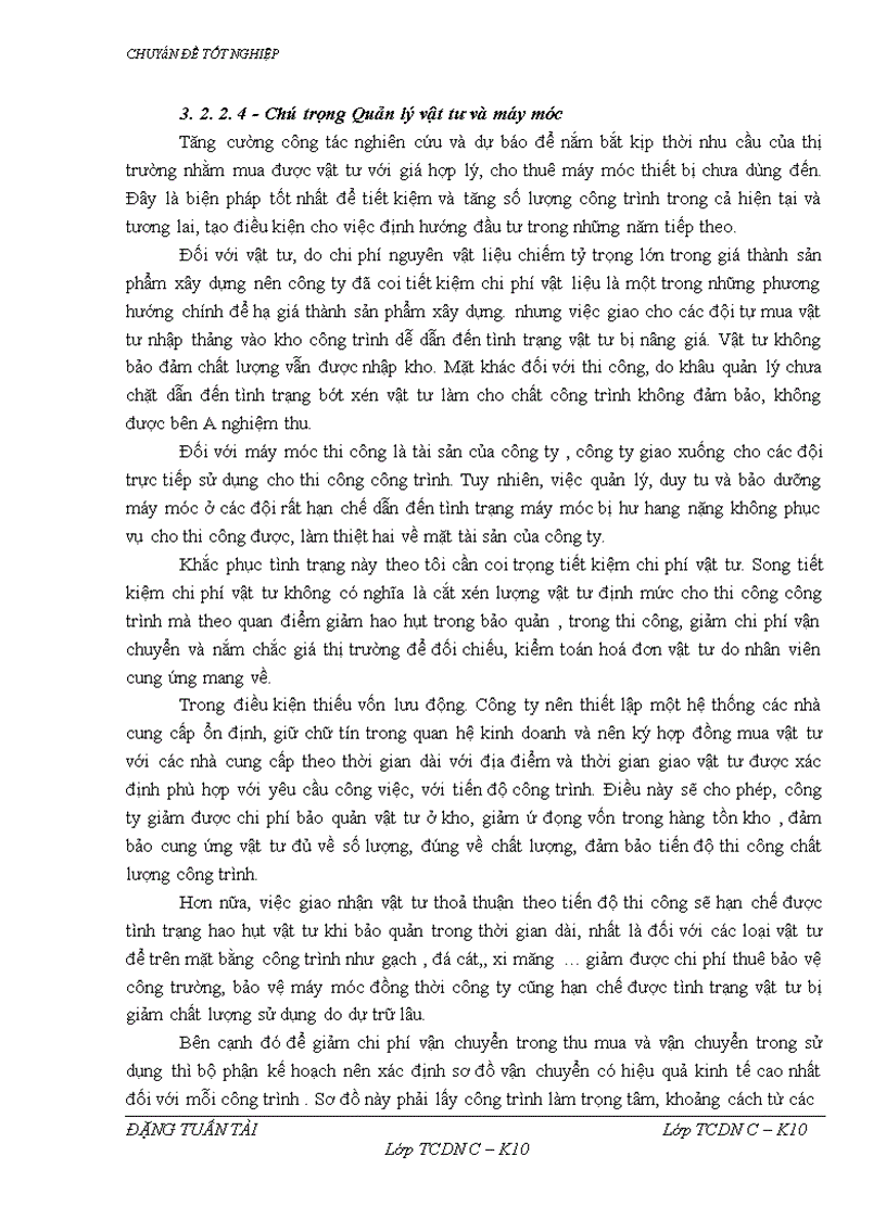 image for page Một số vấn đề về vốn và giải pháp nâng cao hiệu quả sử dụng vốn tại Công ty Tuấn Tài