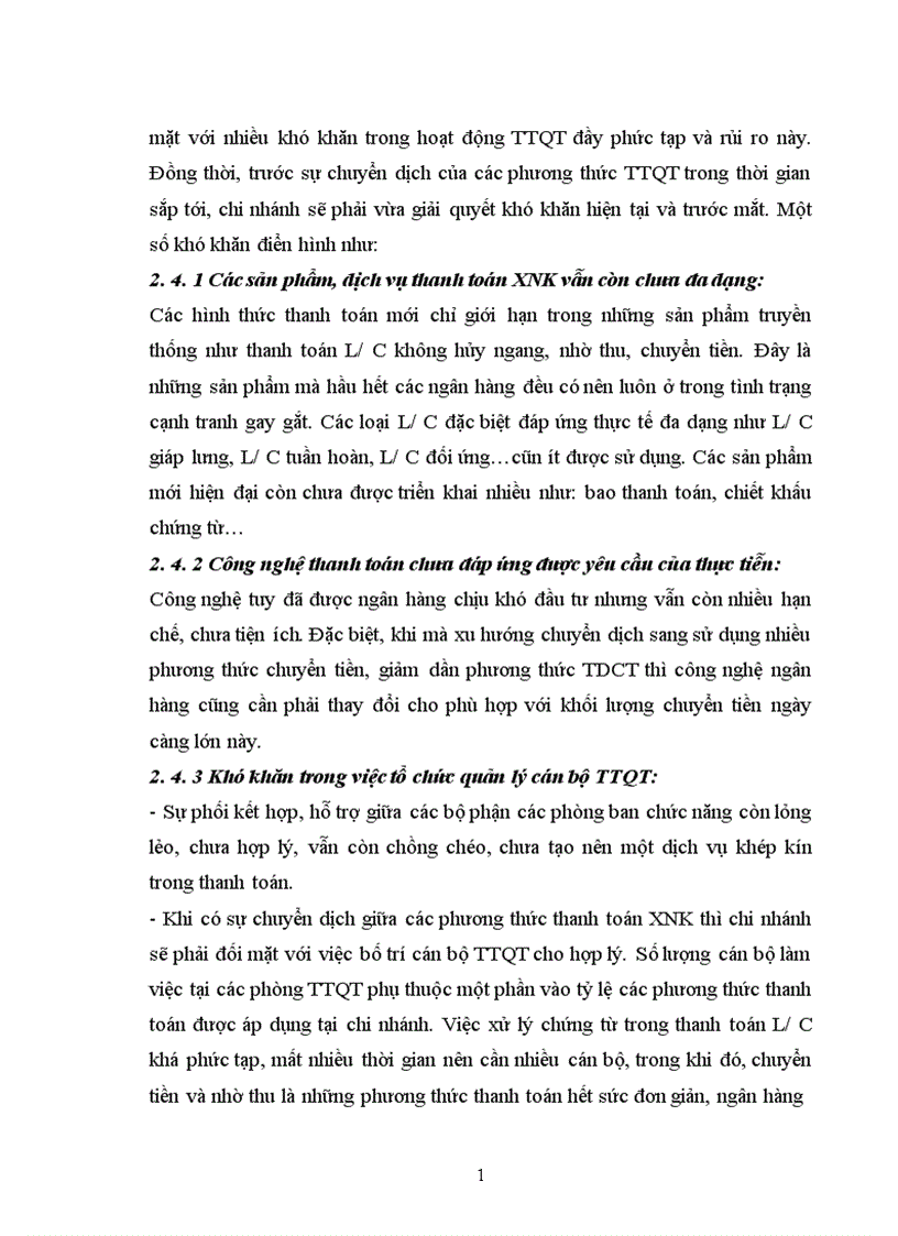 image for page Giải pháp nâng cao hiệu quả của các phương thức TTQT tại Ngân hàng TMCP xuất nhập khẩu Việt Nam chi nhánh Hà Nội