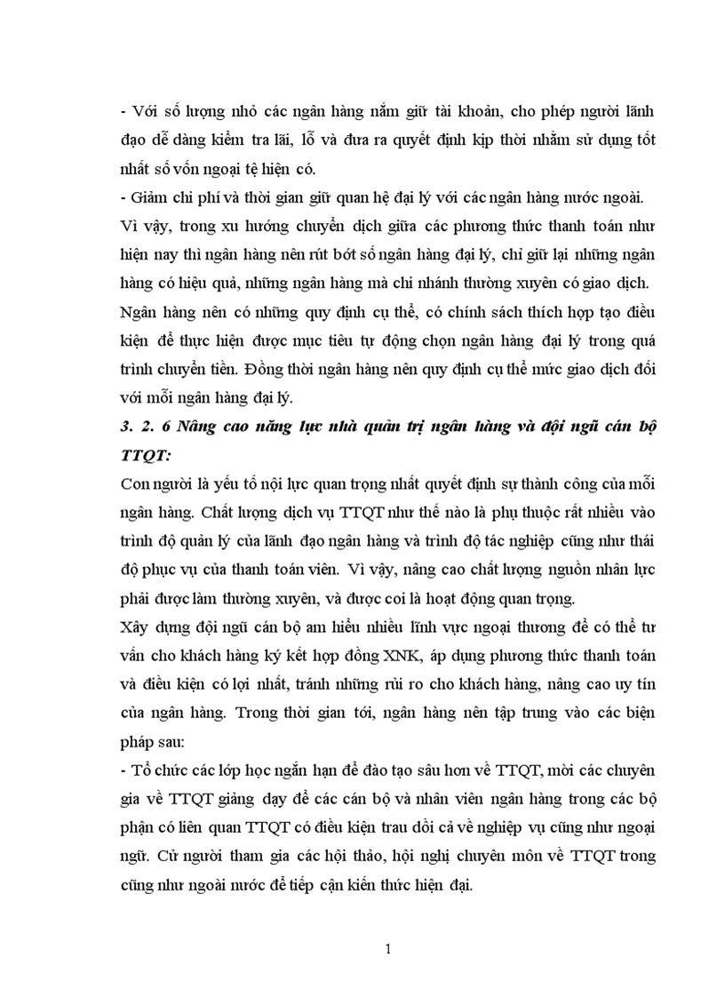 image for page Giải pháp nâng cao hiệu quả của các phương thức TTQT tại Ngân hàng TMCP xuất nhập khẩu Việt Nam chi nhánh Hà Nội