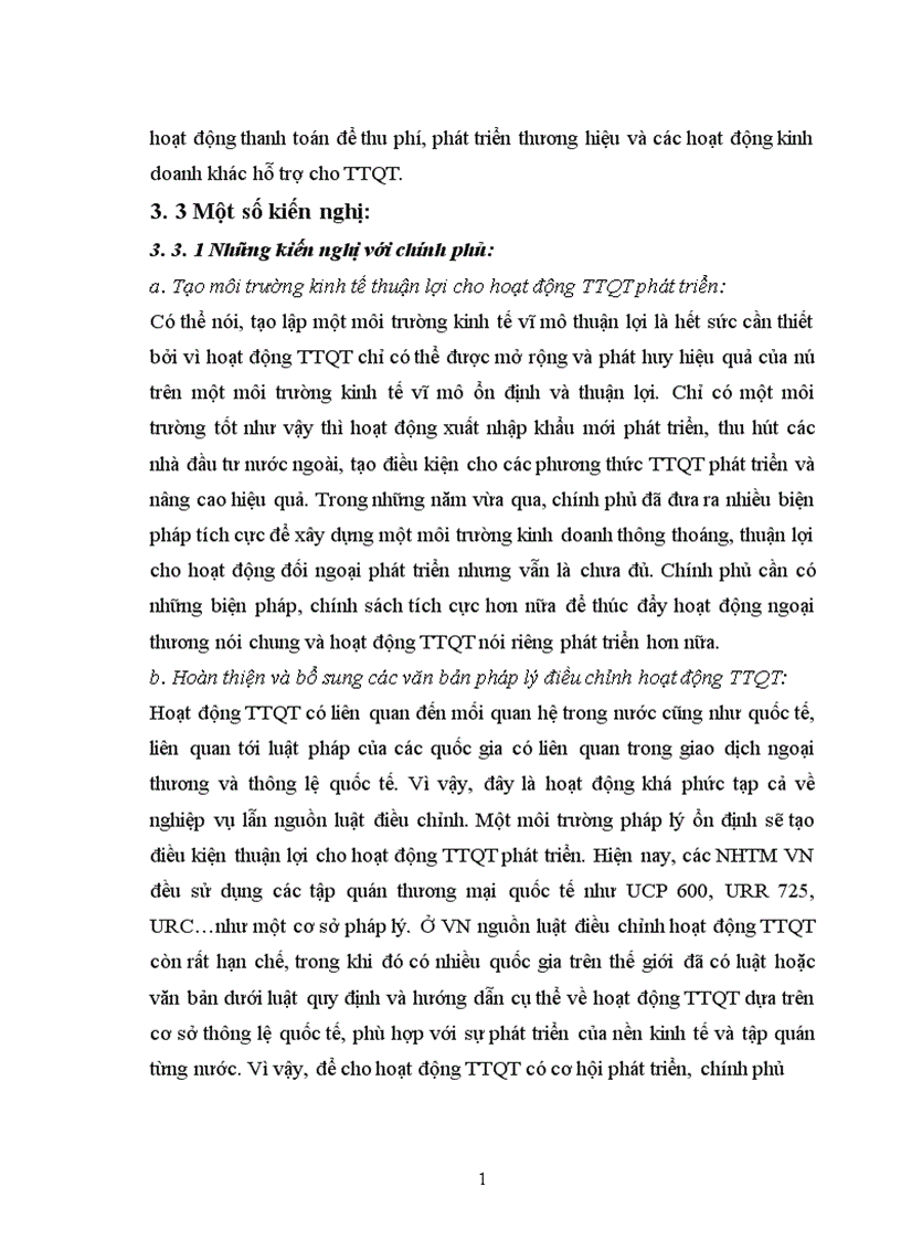 image for page Giải pháp nâng cao hiệu quả của các phương thức TTQT tại Ngân hàng TMCP xuất nhập khẩu Việt Nam chi nhánh Hà Nội