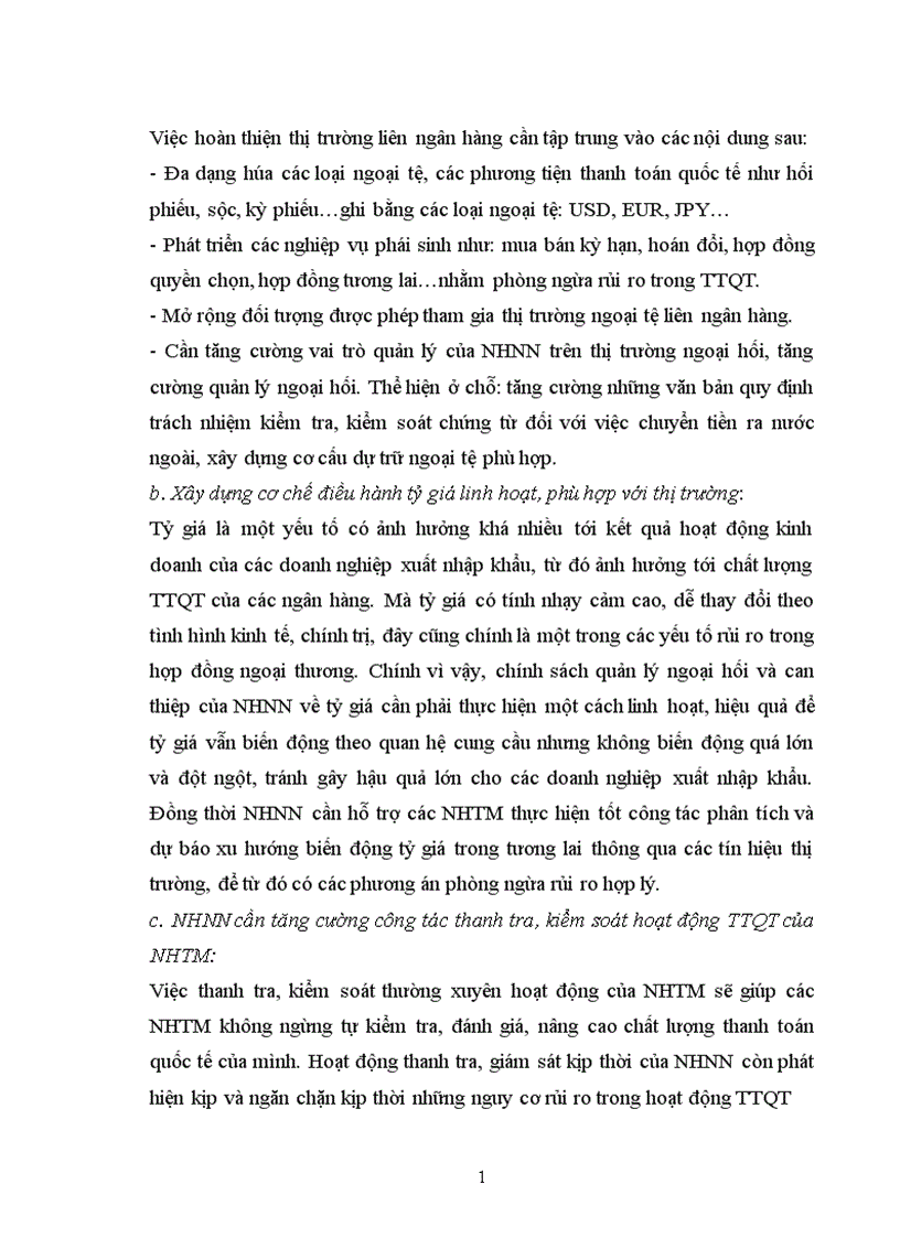 image for page Giải pháp nâng cao hiệu quả của các phương thức TTQT tại Ngân hàng TMCP xuất nhập khẩu Việt Nam chi nhánh Hà Nội