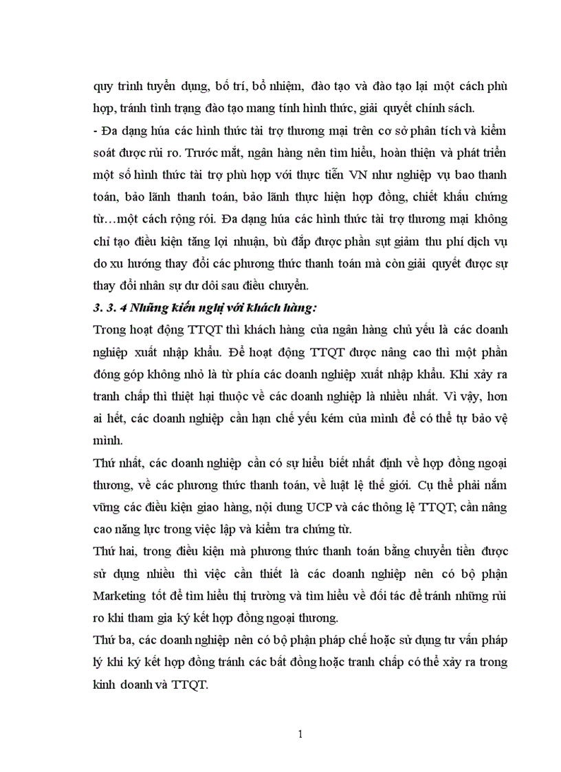 image for page Giải pháp nâng cao hiệu quả của các phương thức TTQT tại Ngân hàng TMCP xuất nhập khẩu Việt Nam chi nhánh Hà Nội