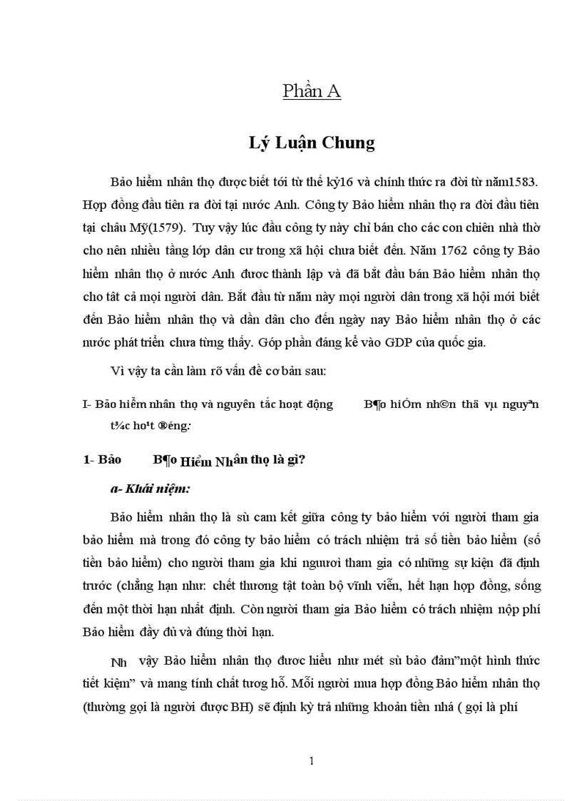 image for page Bàn về nghiệp vụ Bảo hiểm nhân thọ và các loại hình Bảo hiểm nhân thọ đang được triển khai ở Việt Nam hiện nay 1