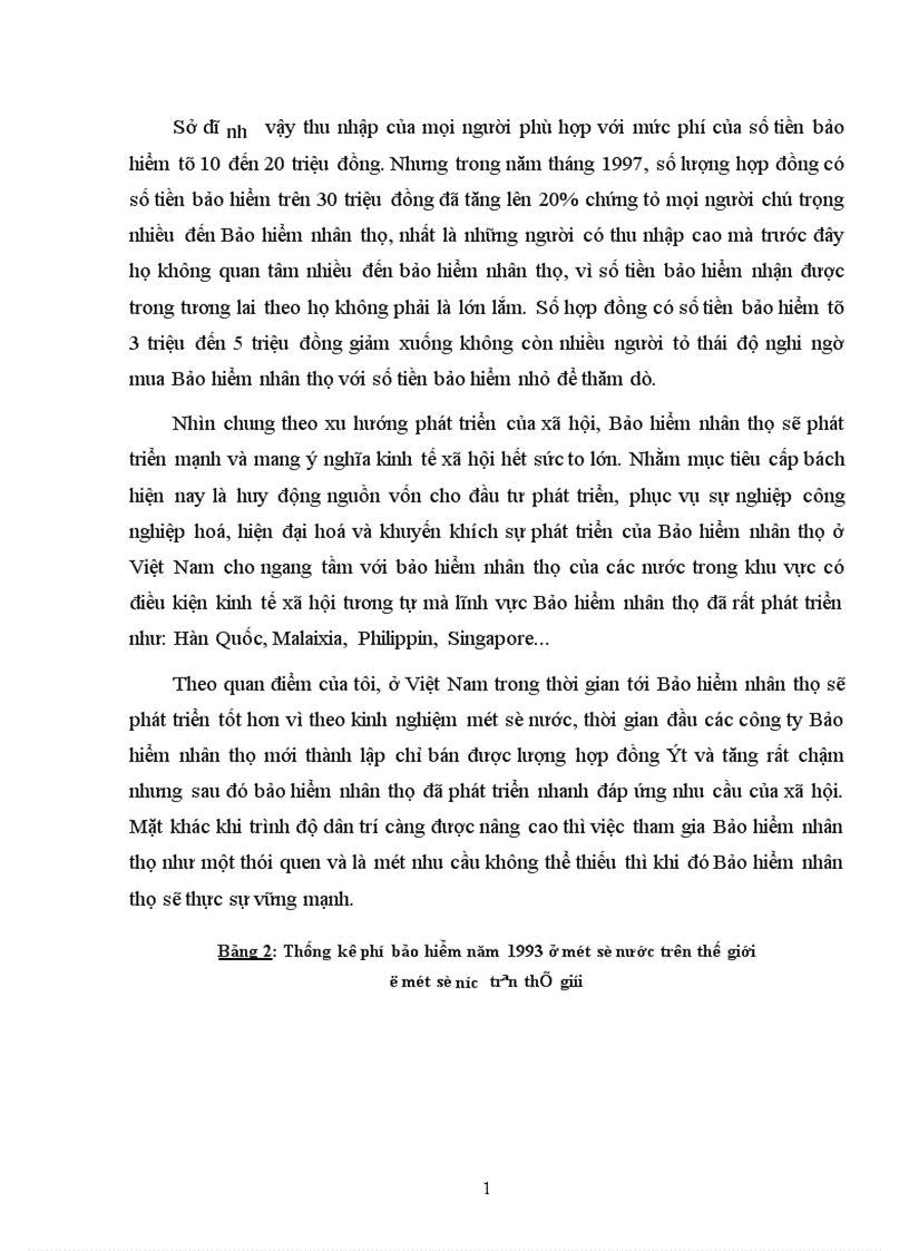 image for page Bàn về nghiệp vụ Bảo hiểm nhân thọ và các loại hình Bảo hiểm nhân thọ đang được triển khai ở Việt Nam hiện nay 1