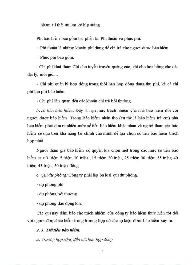 image for page Bàn về nghiệp vụ Bảo hiểm nhân thọ và các loại hình Bảo hiểm nhân thọ đang được triển khai ở Việt Nam hiện nay 1