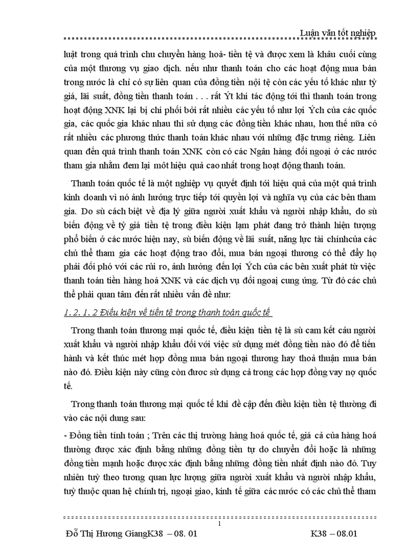 image for page thanh toán L C trong hoạt động XNK của Công ty Vật tư và XNK Tổng công ty rau quả