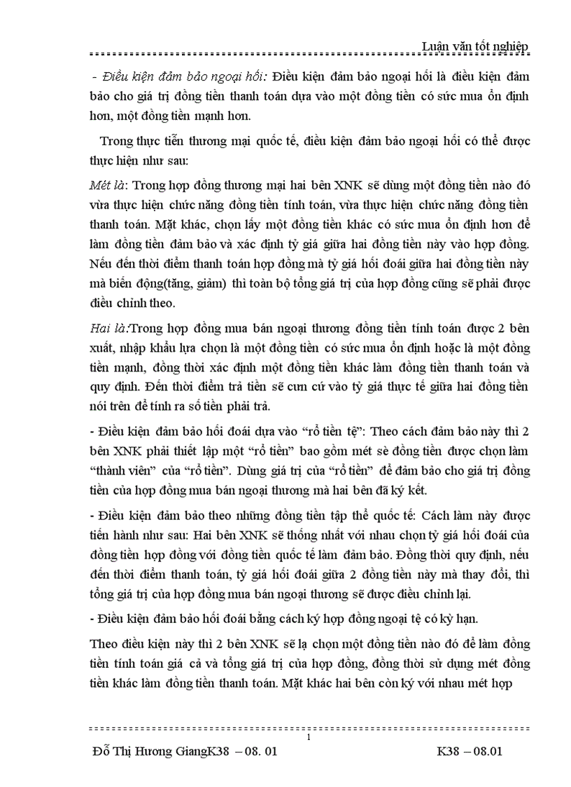 image for page thanh toán L C trong hoạt động XNK của Công ty Vật tư và XNK Tổng công ty rau quả