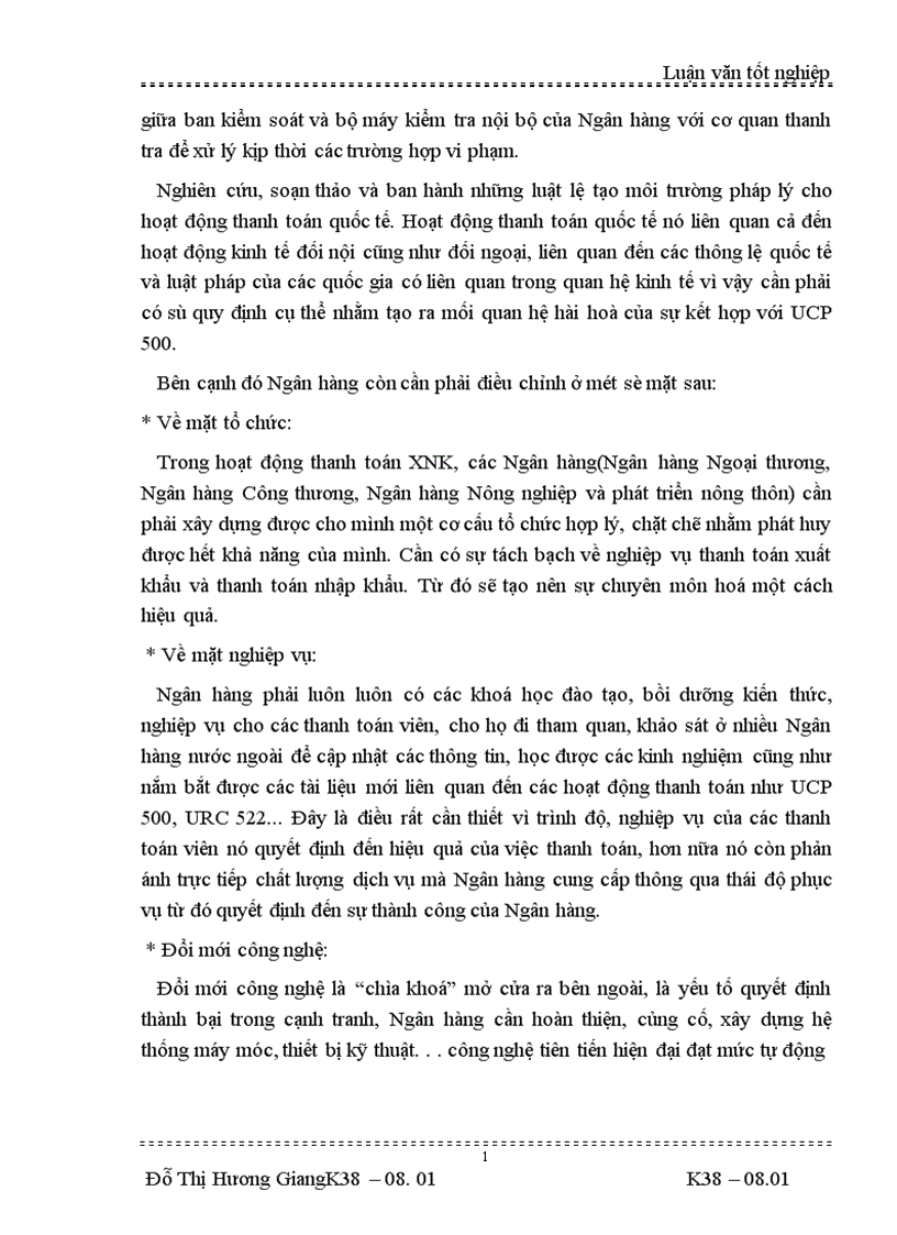 image for page thanh toán L C trong hoạt động XNK của Công ty Vật tư và XNK Tổng công ty rau quả