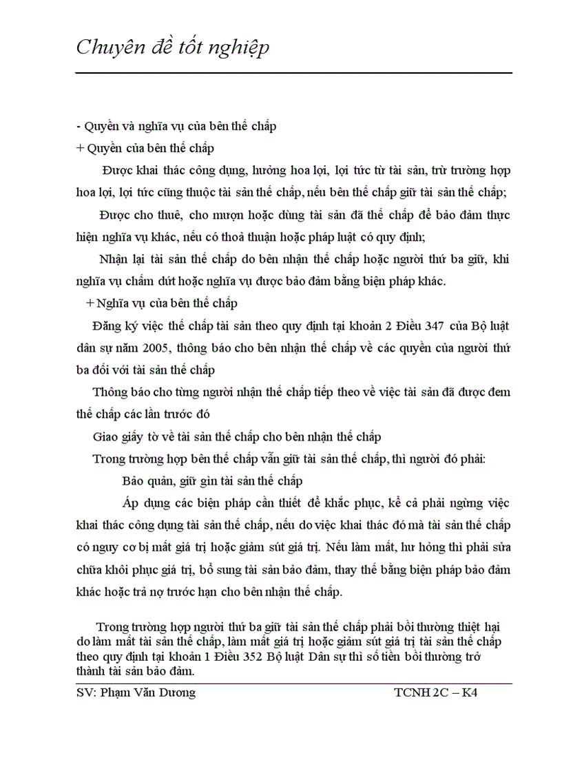 image for page Giải pháp nhằm nâng cao hiệu quả bảo đảm tiền vay bằng thế chấp tài sản trong hoạt động tín dụng tại NHTMCP Hàng Hải