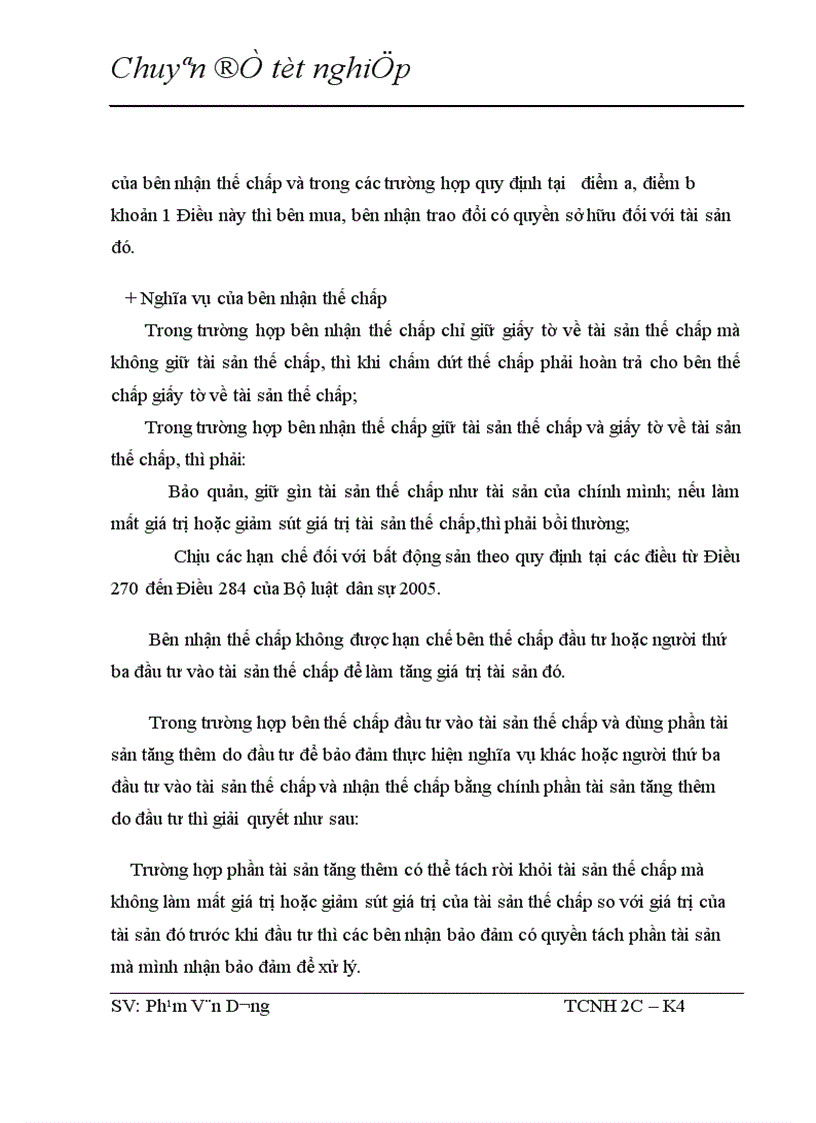 image for page Giải pháp nhằm nâng cao hiệu quả bảo đảm tiền vay bằng thế chấp tài sản trong hoạt động tín dụng tại NHTMCP Hàng Hải