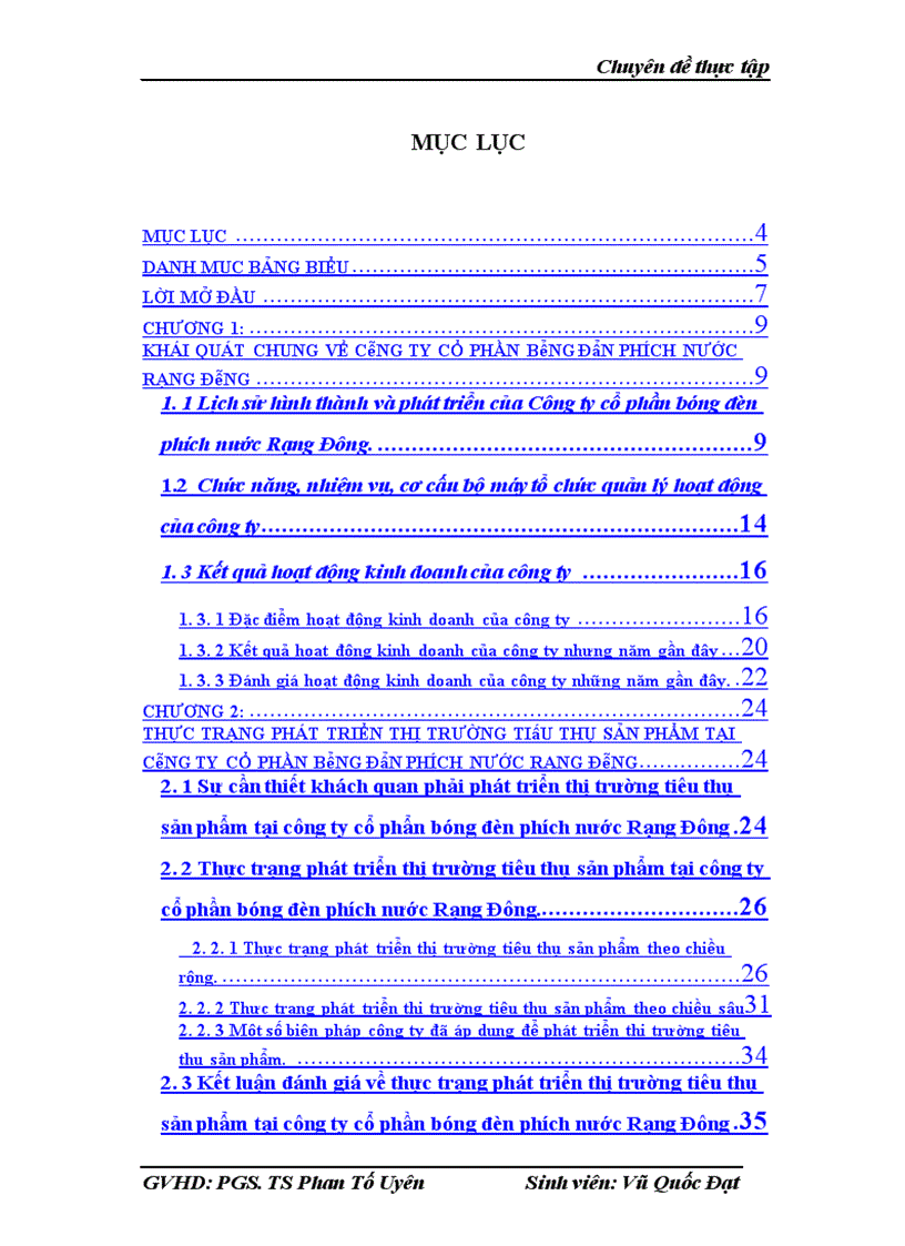 image for page Biện pháp phát triển thị trường tiêu thụ sản phẩm tại Công ty cổ phần Bóng đèn phích nước Rạng Đông