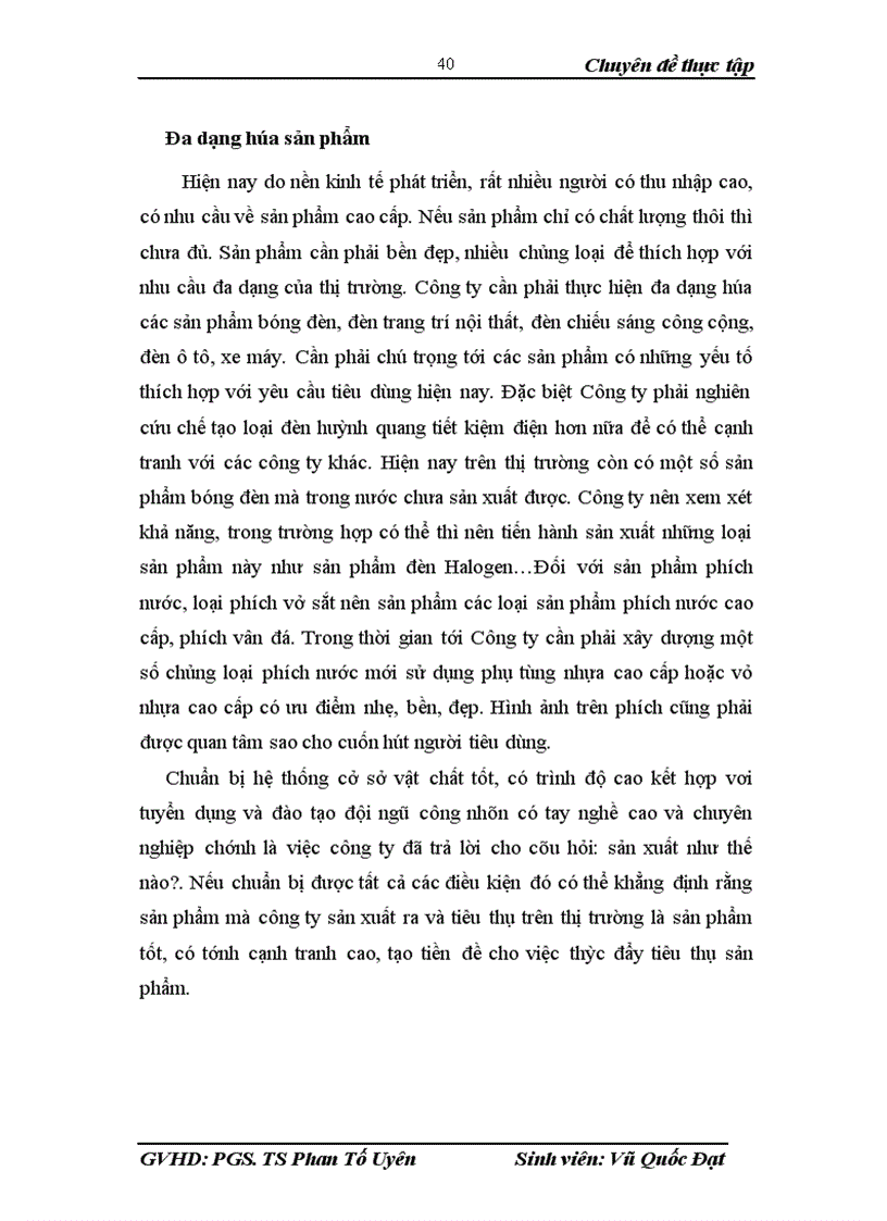 image for page Biện pháp phát triển thị trường tiêu thụ sản phẩm tại Công ty cổ phần Bóng đèn phích nước Rạng Đông