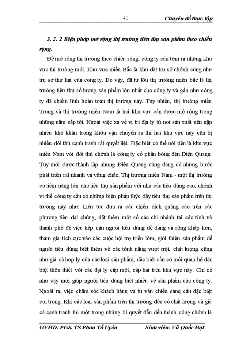 image for page Biện pháp phát triển thị trường tiêu thụ sản phẩm tại Công ty cổ phần Bóng đèn phích nước Rạng Đông