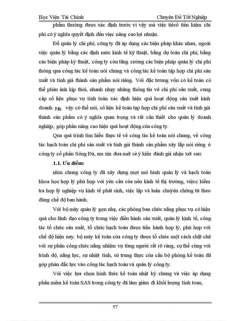 image for page Tổ chức kế toán chi phí sản xuất và tính giá thành sản phẩm tại Công ty Cổ phầm Sông Đà 909 1