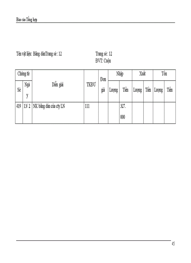 image for page Báo cáo Tổng hợp xí nghiệp may thăng long