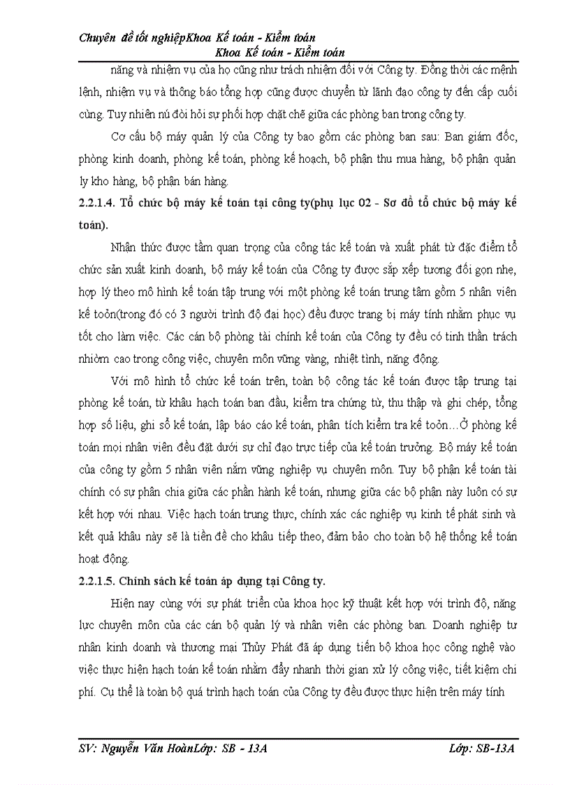 image for page Kế toán bán hàng săm lốp ô tô tại Doanh nghiệp tư nhân kinh doanh và thương mại Thủy Phát 1
