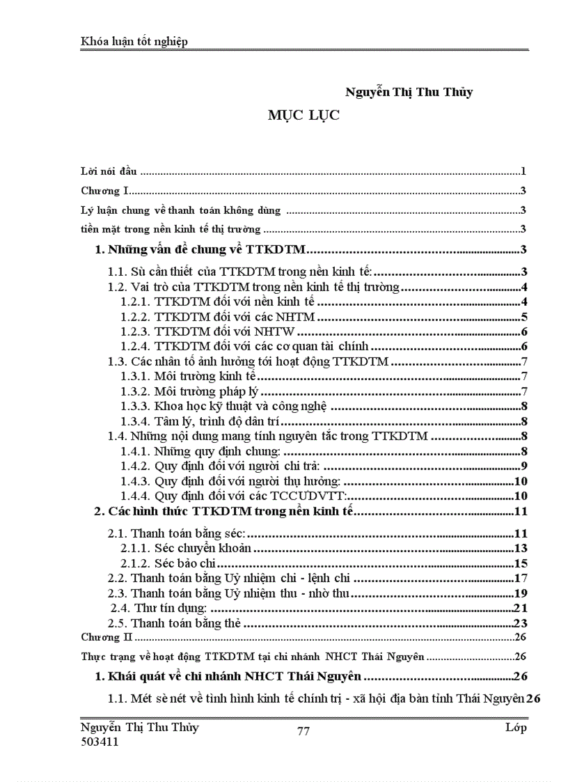 image for page Một số giải pháp nhằm mở rộng và phát triển thanh toán không dùng tiền mặt tại Chi nhánh Ngân hàng Công thương Thái Nguyên