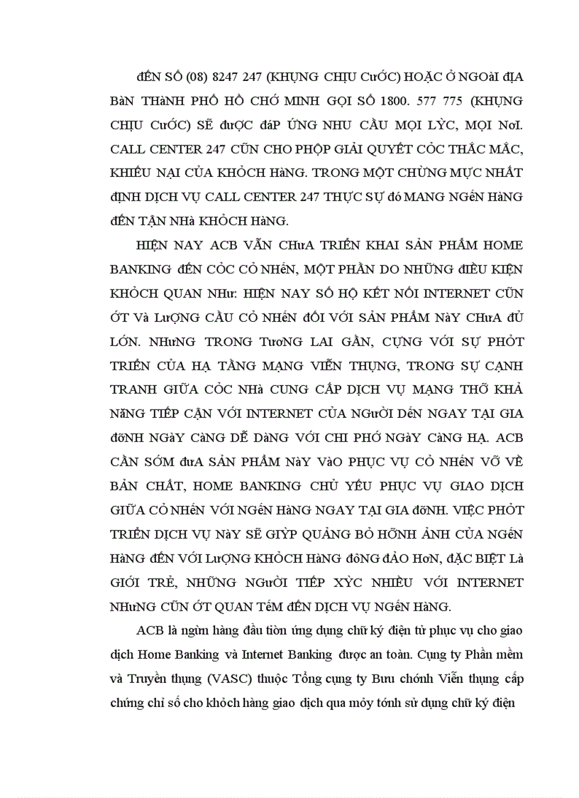 image for page Phát triển các dịch vụ ngân hàng dành cho cá nhân tại Ngân hàng thương mại cổ phần Á Châu chi nhánh Hà Nội 1
