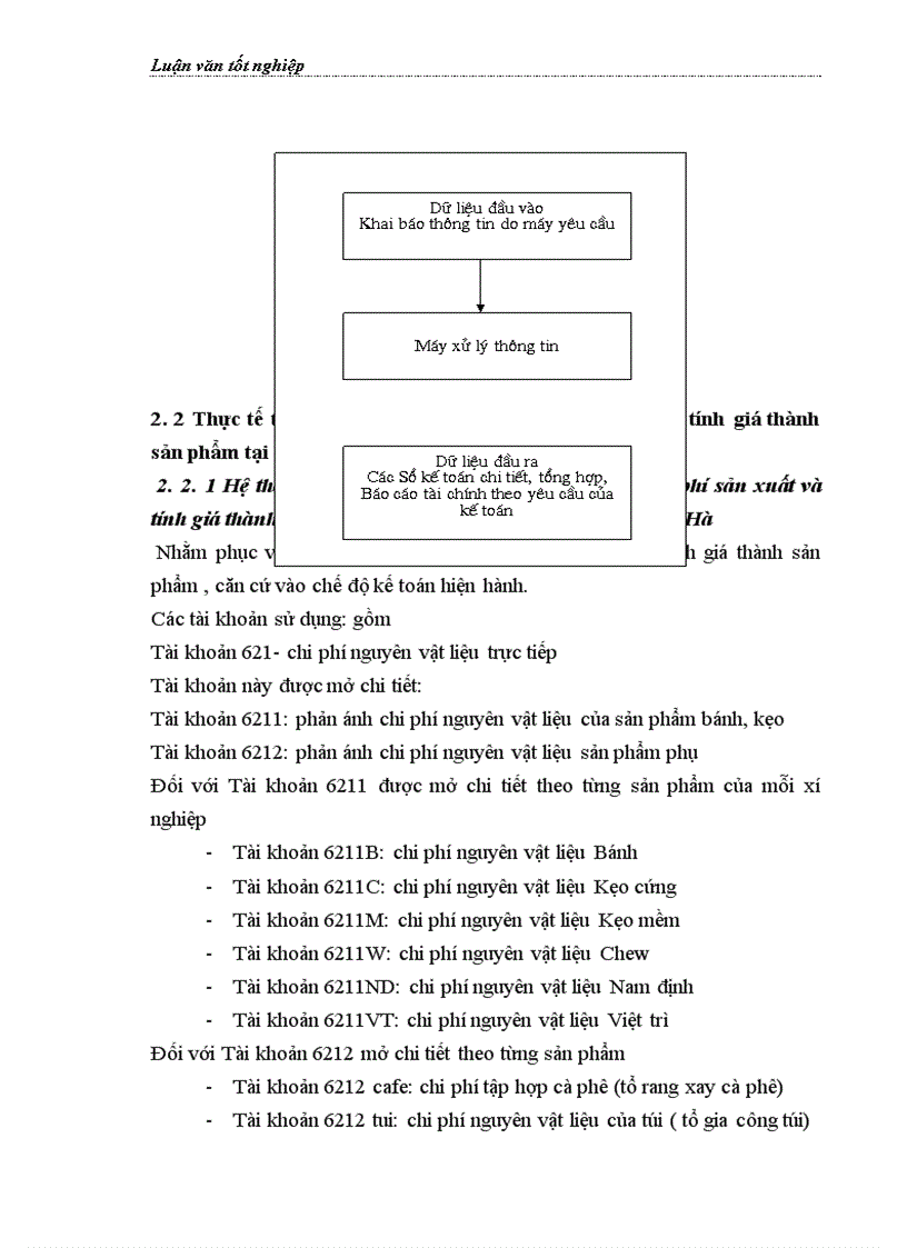 image for page Hoàn thiện kế toán chi phí sản xuất và tính giá thành sản phẩm tại Công ty Cổ phần Bánh kẹo Hải Hà 1