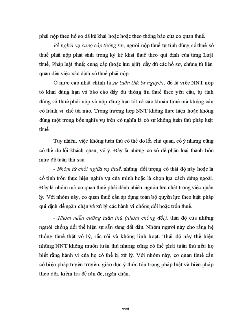 image for page Nghiên cứu giải pháp nâng cao tính tuân thủ pháp luật của người nộp thuế theo luật Quản lý thuế hiện nay ở tỉnh Hoà Bình