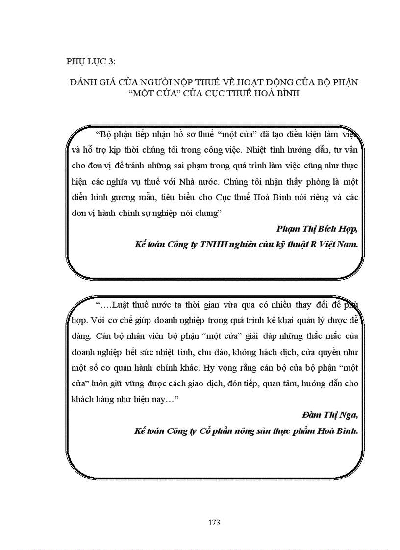 image for page Nghiên cứu giải pháp nâng cao tính tuân thủ pháp luật của người nộp thuế theo luật Quản lý thuế hiện nay ở tỉnh Hoà Bình