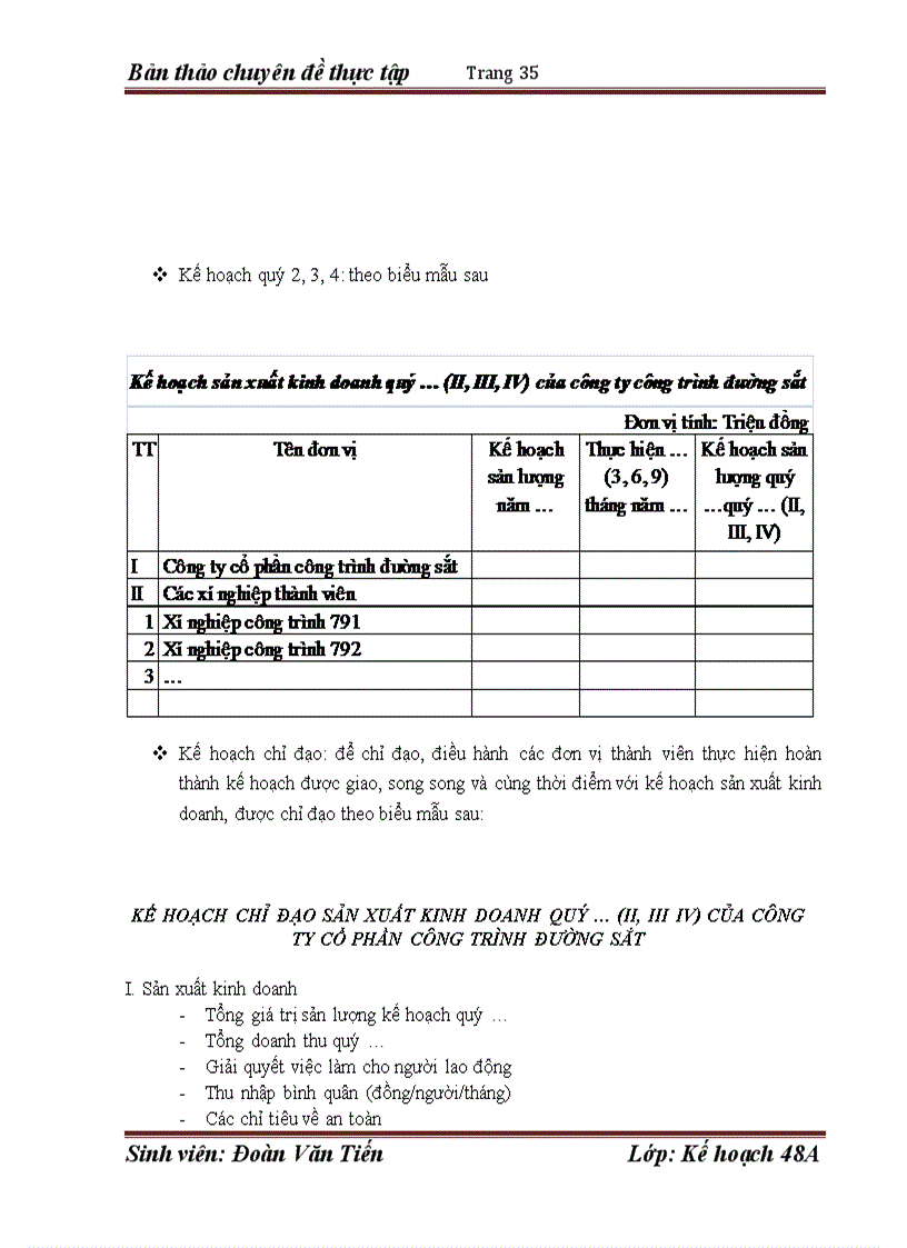 image for page Hoàn thiện công tác kế hoạch tại công ty cổ phần công trình đường sắt