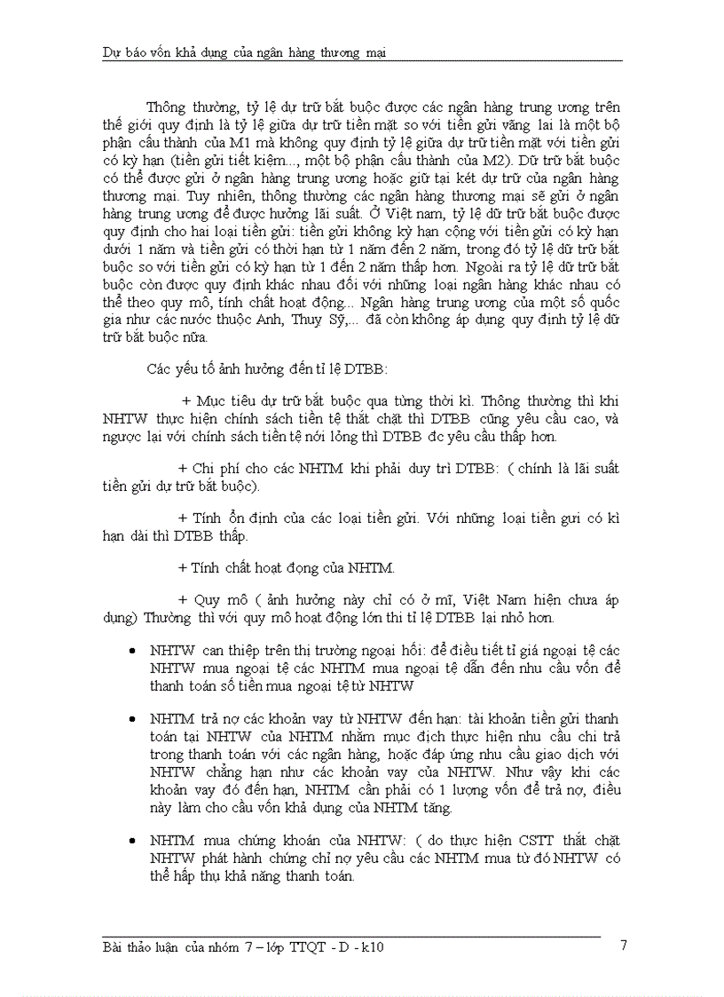 image for page Dự báo vốn khả dụng của hệ thống ngân hàng thương mại Việt Nam