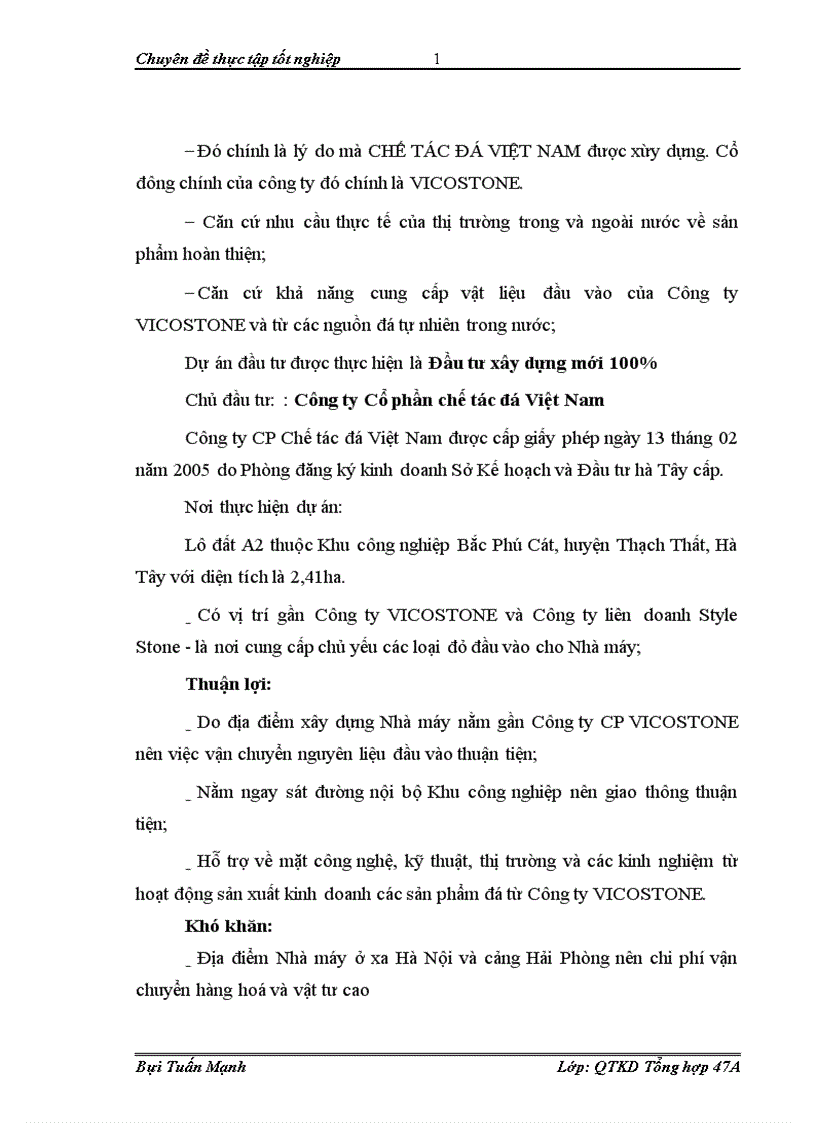 image for page Đẩy mạnh hoạt động tiêu thụ sản phẩm của công ty cổ phần Chế tác đá Bretonstone và Terastone Việt Nam 1