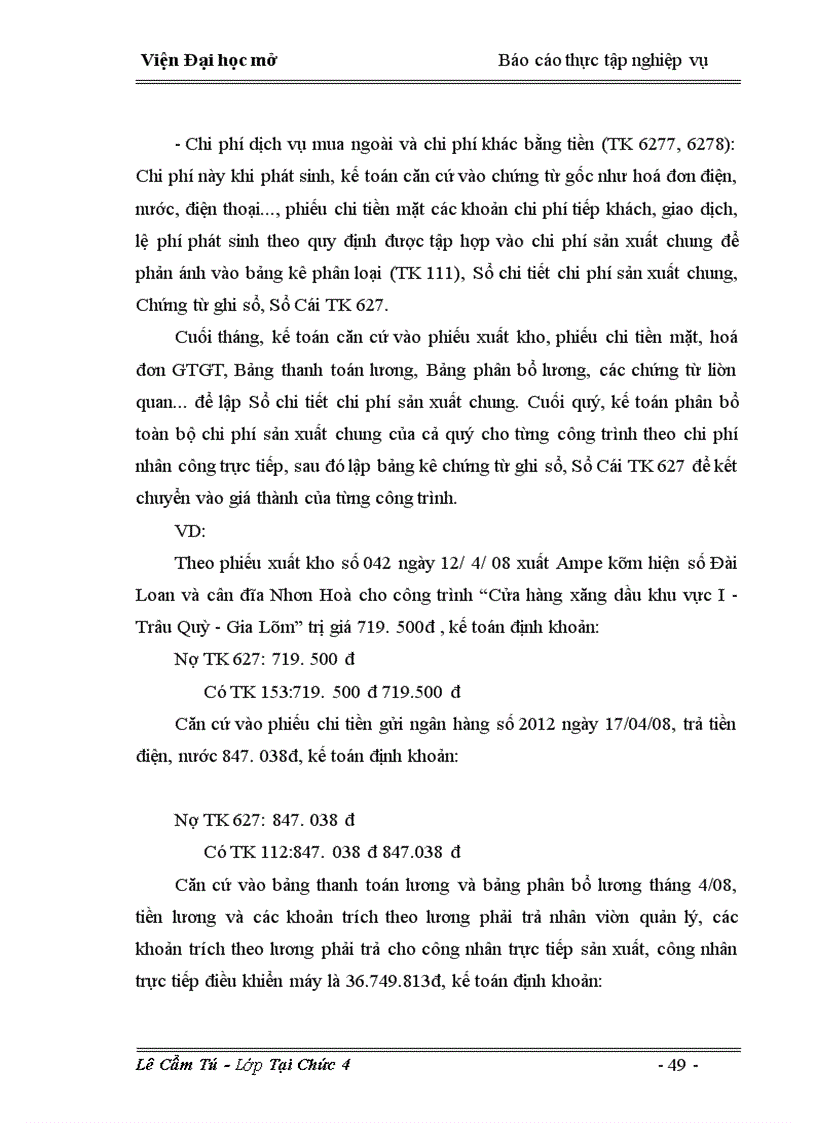 image for page Kế toán chi phí sản xuất v à tính giá thành sản phẩm tại Công ty cổ phần cơ khí xây dựng và tư vấn thiết kế 30 4