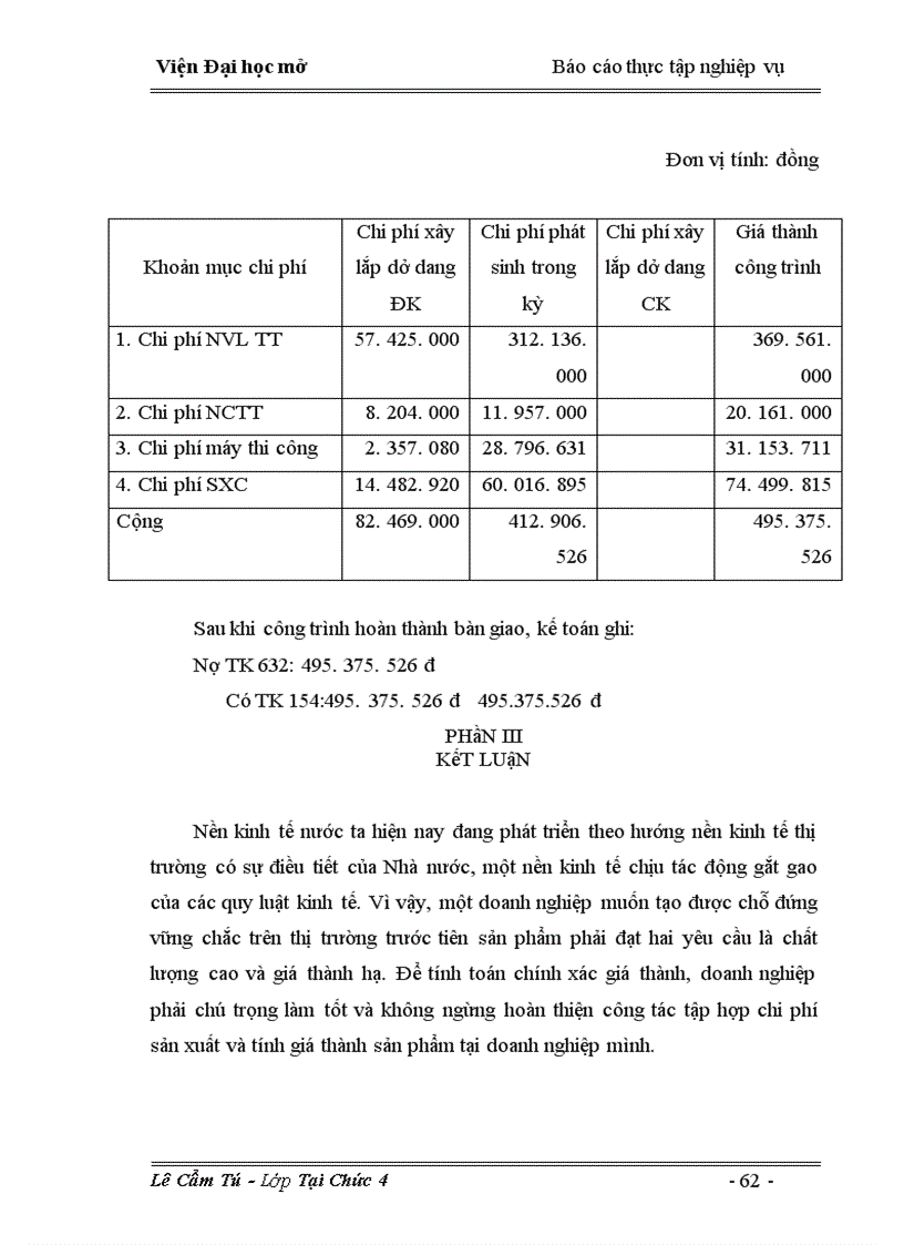 image for page Kế toán chi phí sản xuất v à tính giá thành sản phẩm tại Công ty cổ phần cơ khí xây dựng và tư vấn thiết kế 30 4
