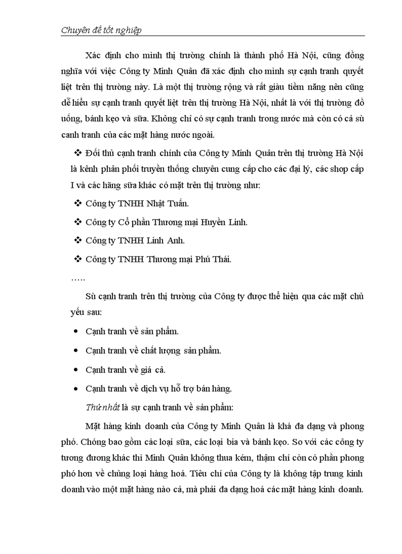 image for page Giải pháp Marketing thúc đẩy hoạt động kinh doanh của Công ty công nghệ phẩm Minh Quân 1