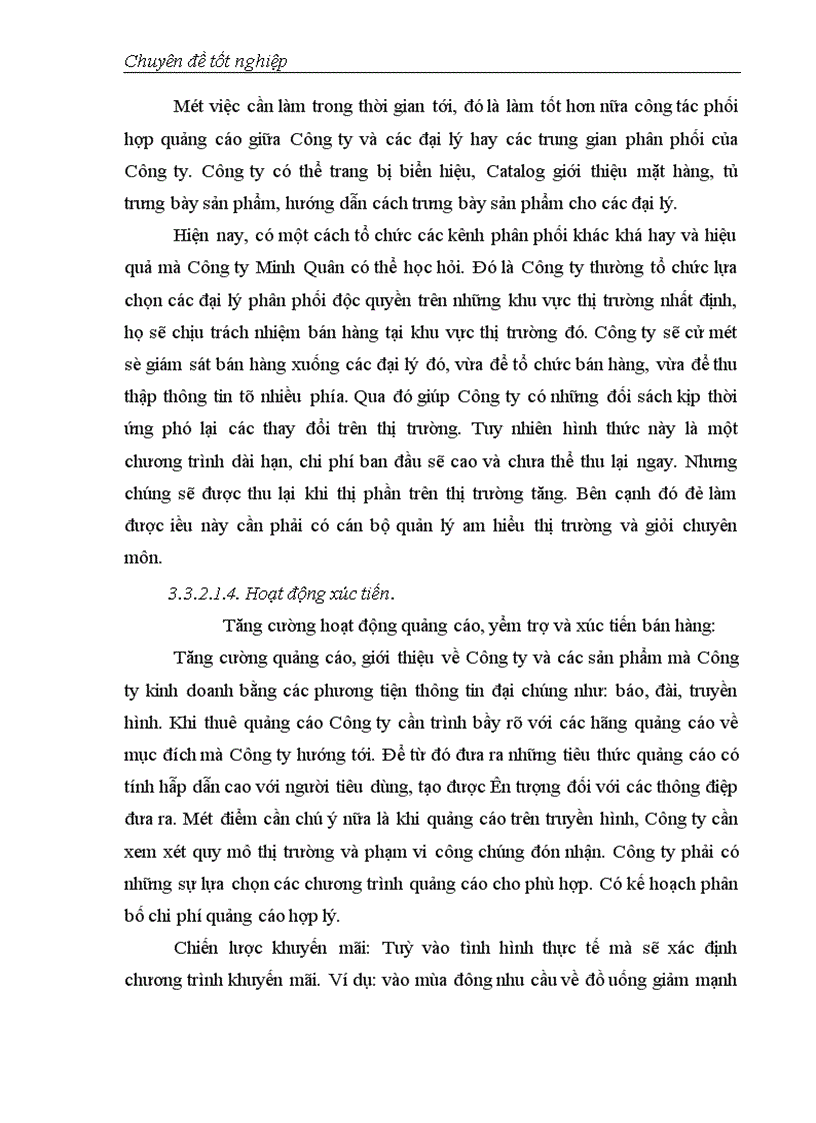 image for page Giải pháp Marketing thúc đẩy hoạt động kinh doanh của Công ty công nghệ phẩm Minh Quân 1