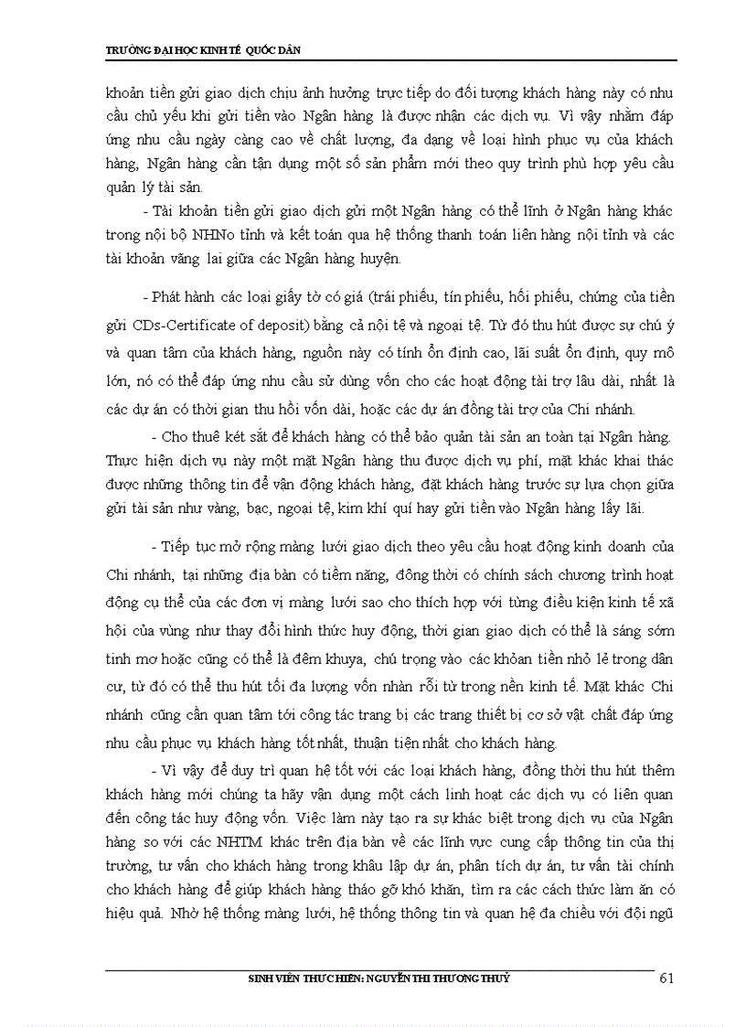 image for page Giải pháp tăng cường huy động vốn tại Ngân hàng Nông nghiệp và Phát triển Nông thôn Chi nhánh TP Tuyên Quang