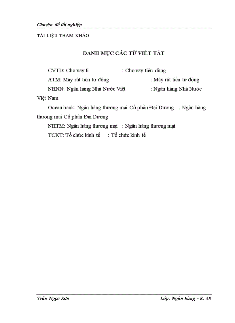 image for page Mở rộng tín dụng khách hàng tiêu dùng cá nhân tại ngân hàng thương mại cổ phần Đại Dương Chi nhánh Thăng Long 1