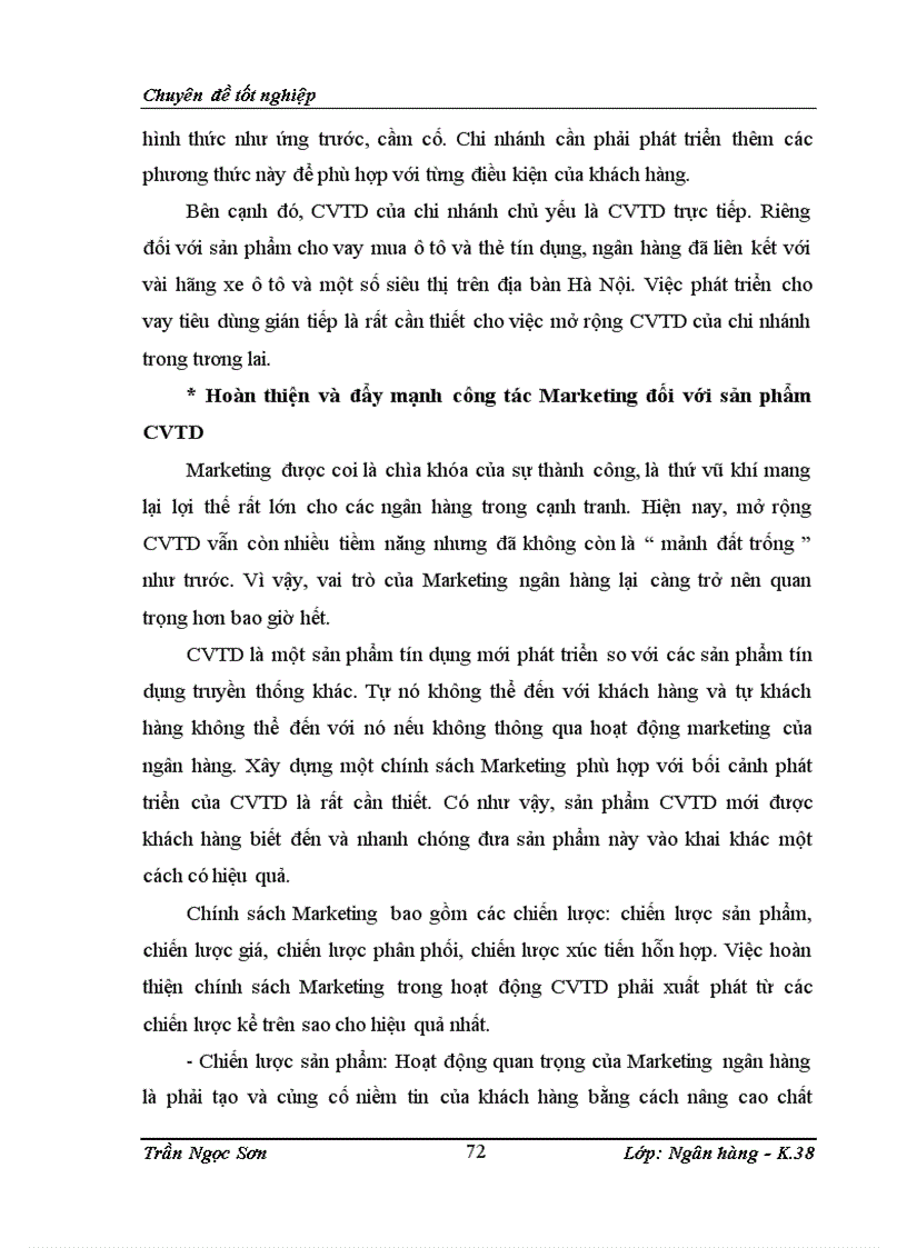 image for page Mở rộng tín dụng khách hàng tiêu dùng cá nhân tại ngân hàng thương mại cổ phần Đại Dương Chi nhánh Thăng Long 1