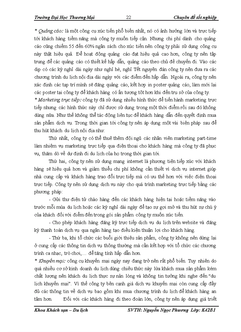 image for page Giải pháp tăng cường xúc tiến các chương trình du lịch nội địa của Công ty TNHH Thương Mại Việt 365