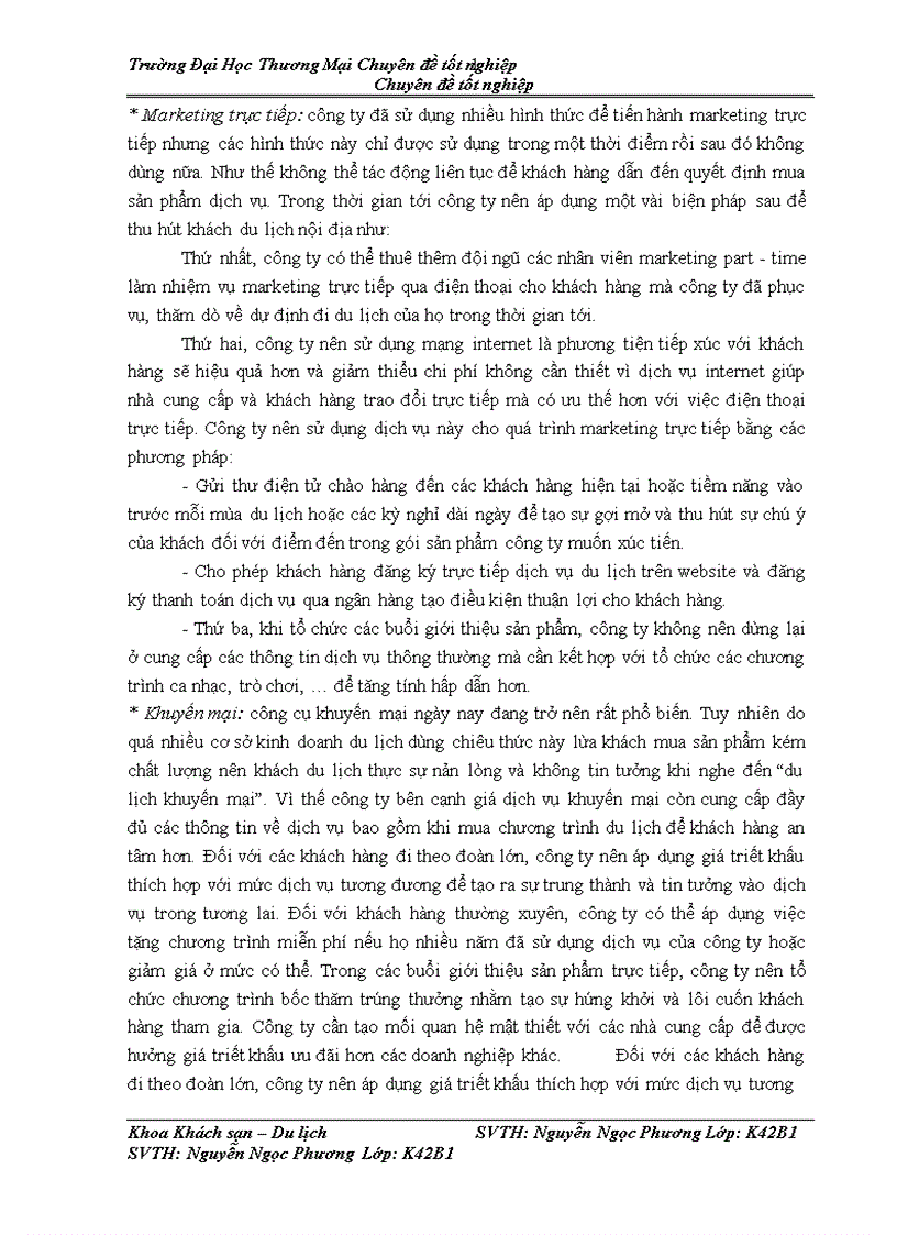 image for page Giải pháp tăng cường xúc tiến các chương trình du lịch nội địa của Công ty TNHH Thương Mại Việt 365
