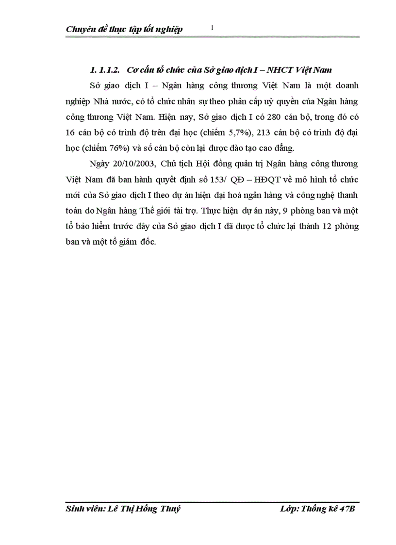 image for page Vận dụng một số phương pháp thống kê phân tích hoạt động huy động vốn của Sở giao dịch I Ngân hàng Công thương Việt Nam giai đoạn 2000 2008