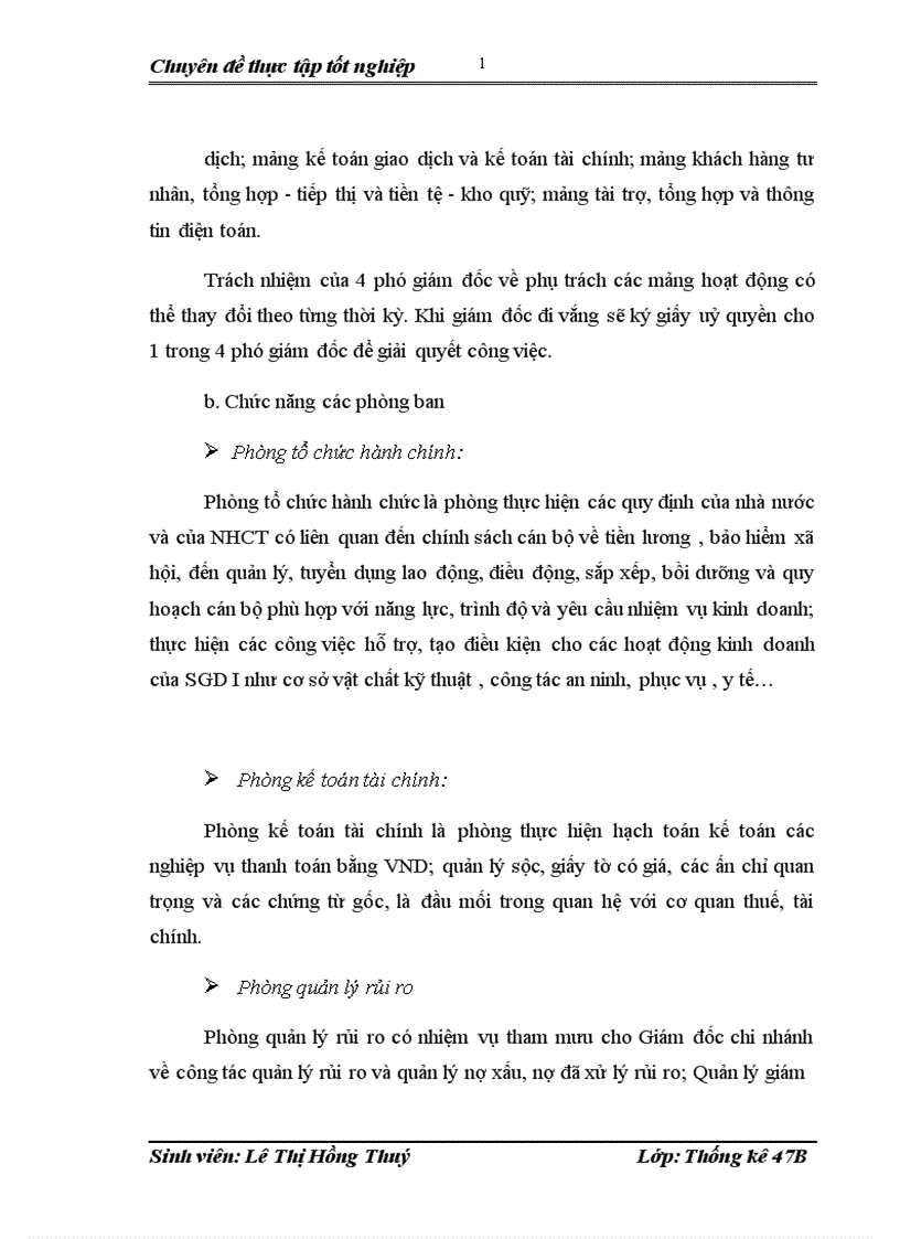 image for page Vận dụng một số phương pháp thống kê phân tích hoạt động huy động vốn của Sở giao dịch I Ngân hàng Công thương Việt Nam giai đoạn 2000 2008
