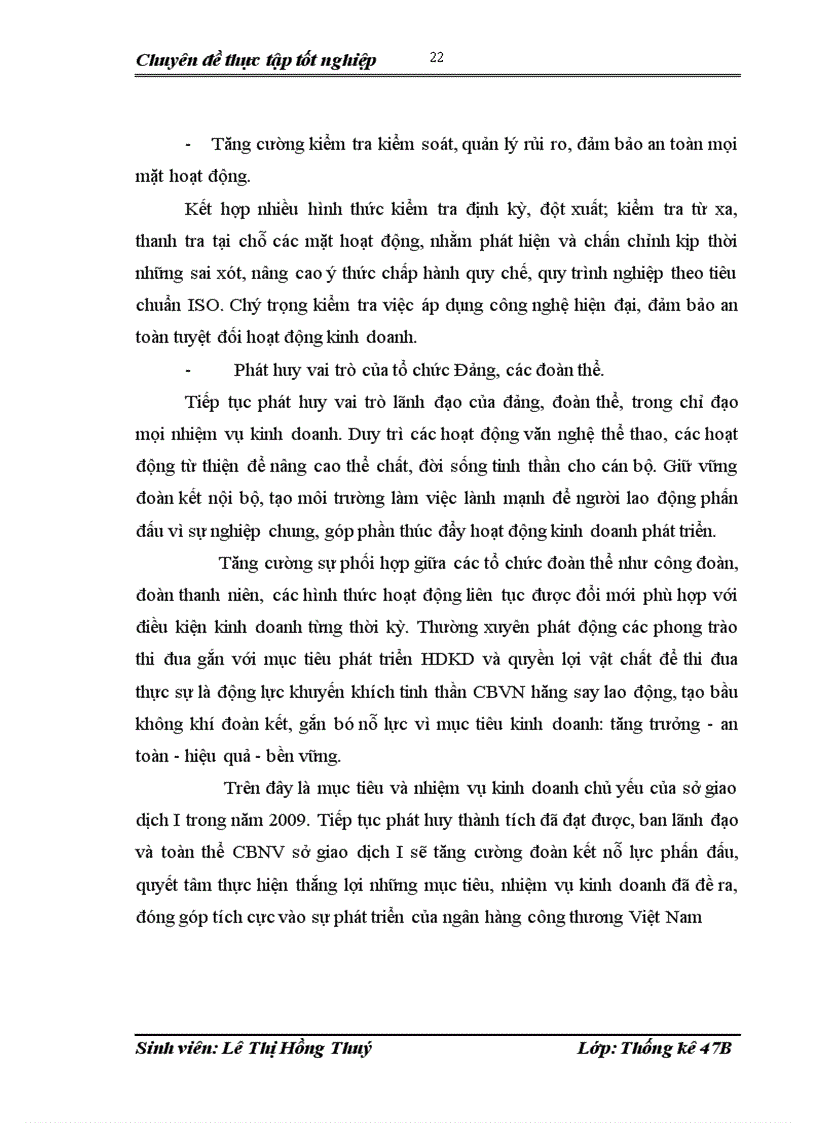 image for page Vận dụng một số phương pháp thống kê phân tích hoạt động huy động vốn của Sở giao dịch I Ngân hàng Công thương Việt Nam giai đoạn 2000 2008