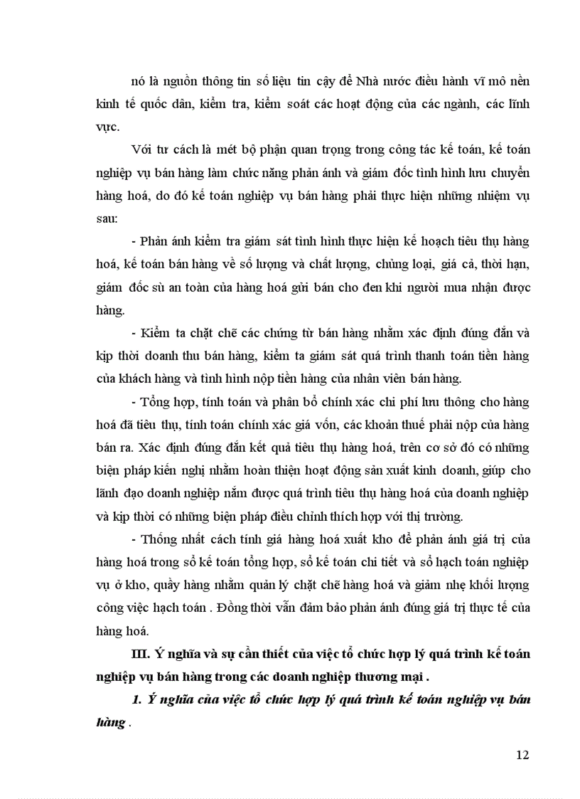 image for page Hoàn thiện kế toán nghiệp vụ bán hàng tại công ty Thương mại Dịch vụ Thời trang Hà nội 1