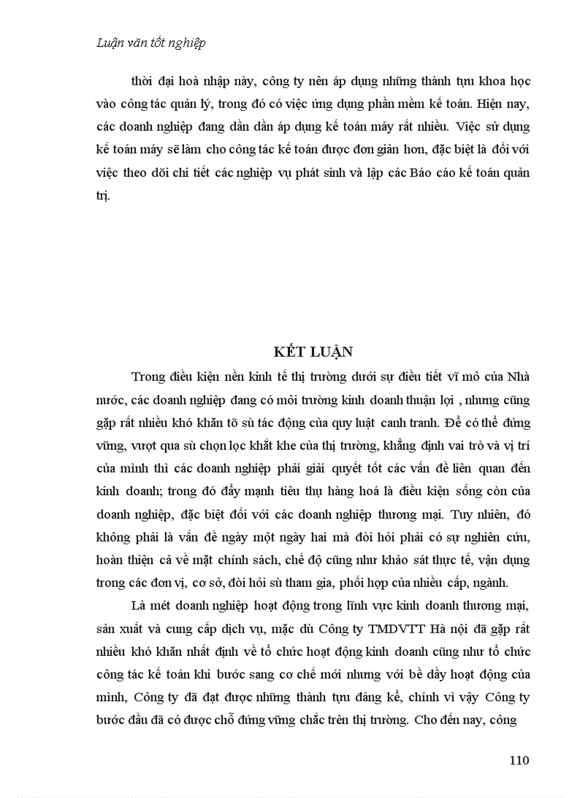image for page Hoàn thiện kế toán nghiệp vụ bán hàng tại công ty Thương mại Dịch vụ Thời trang Hà nội 1