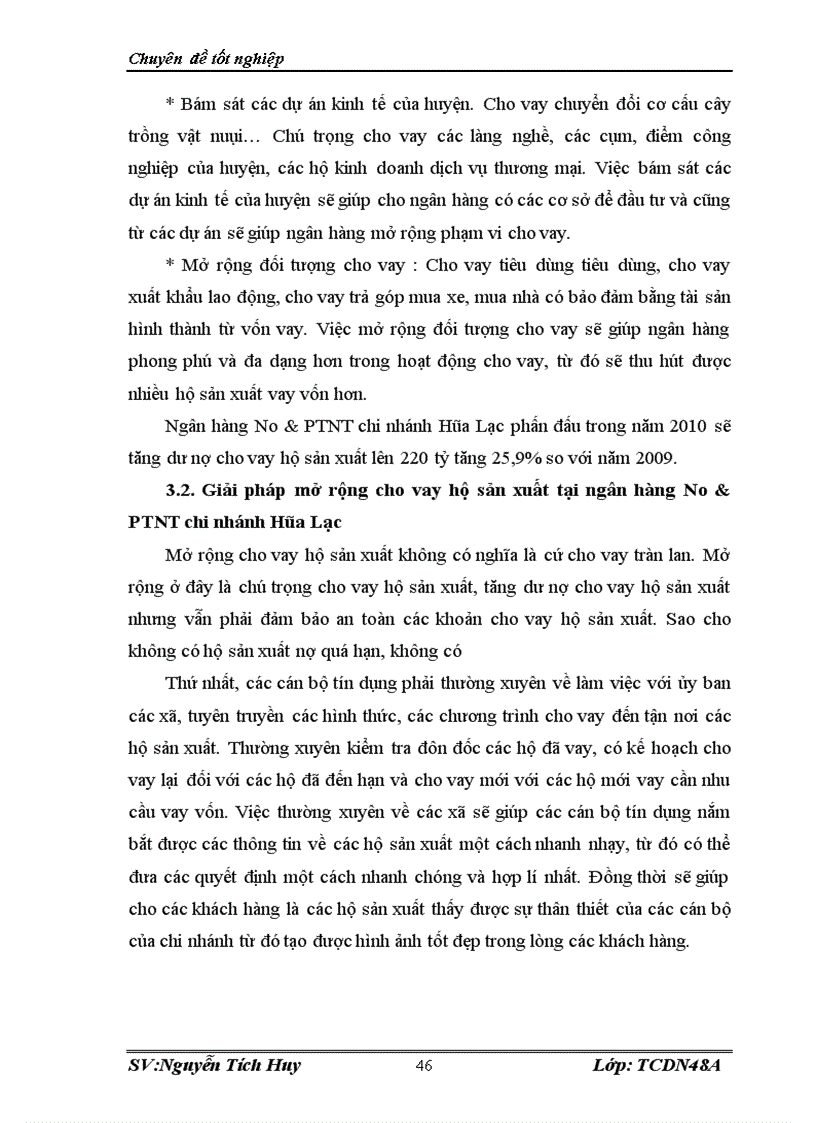 image for page Mở rộng cho vay hộ sản xuất tại ngân hàng No PTNT Việt Nam chi nhánh Hòa Lạc