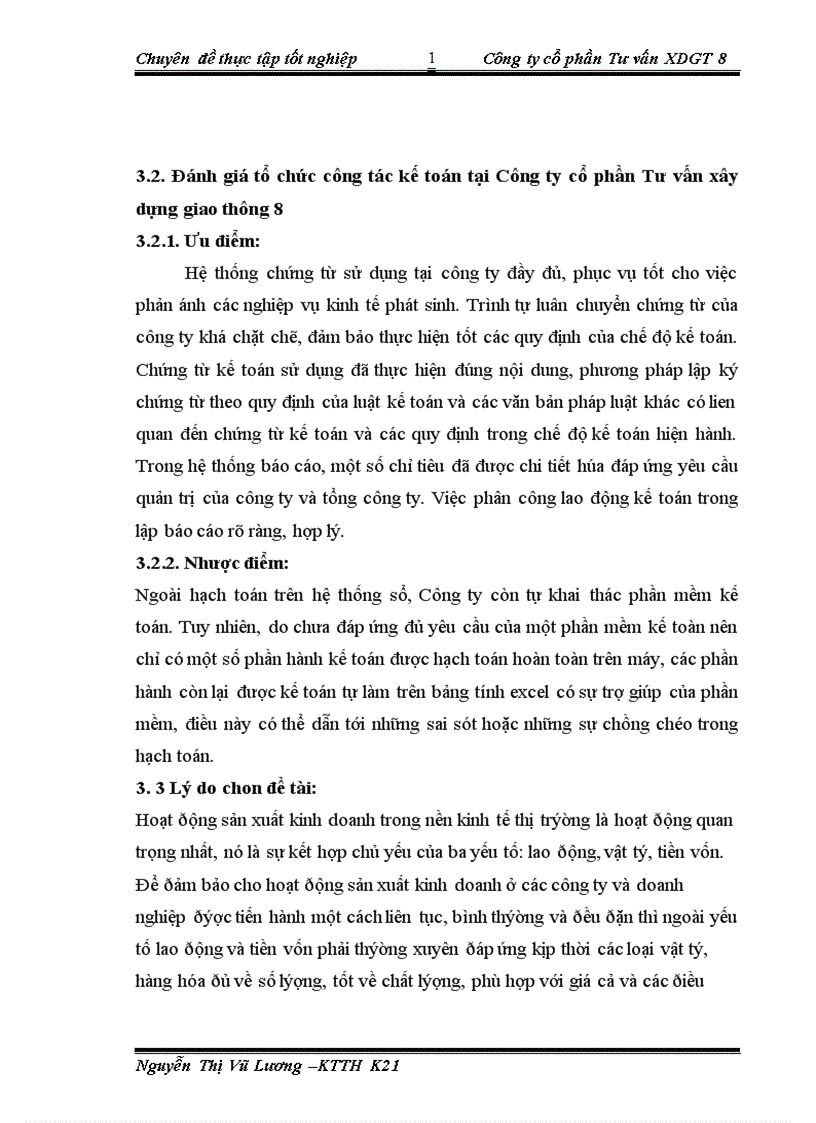 image for page Tổ chức bộ máy kế toán và hệ thống kế toán tại Công ty cổ phần Tư vấn xây dựng giao thông 1