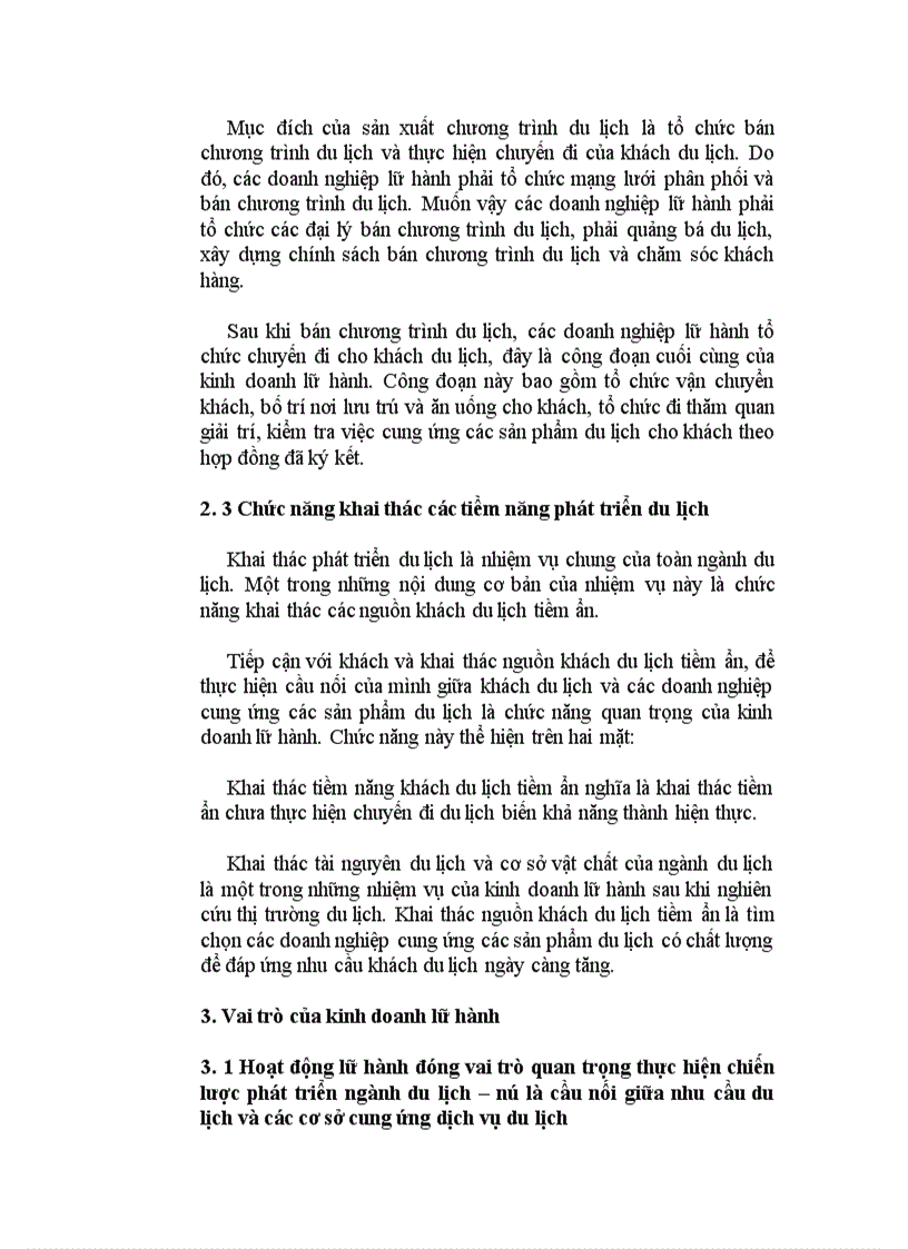 image for page Thực trạng và giải pháp thu hút khách du lịch tại công ty du lịch và thương mại quốc tế vinatour
