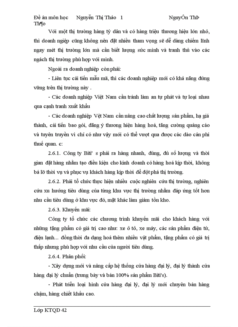 image for page Chiến lược thâm nhập thị trường Trung Quốc của công ty biti s 1