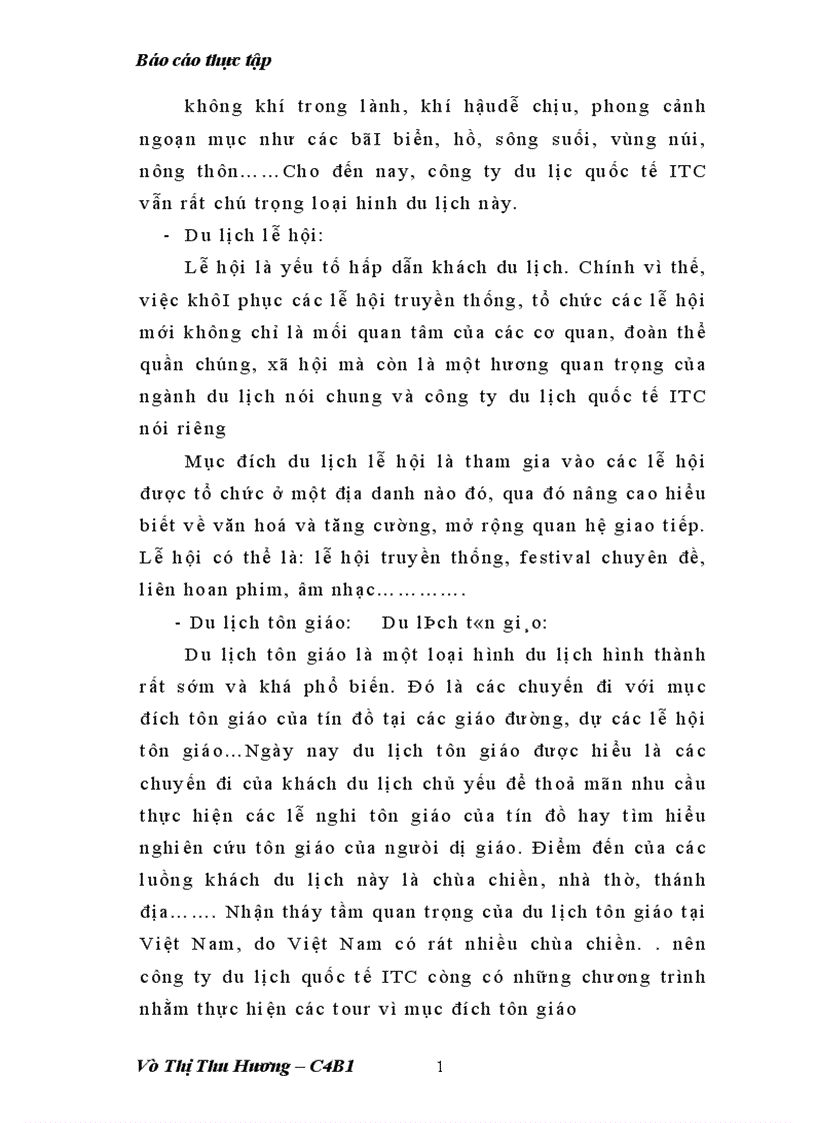 image for page Thực trạng hoạt động kinh doanh lữ hành công ty du lịch quốc tế itc
