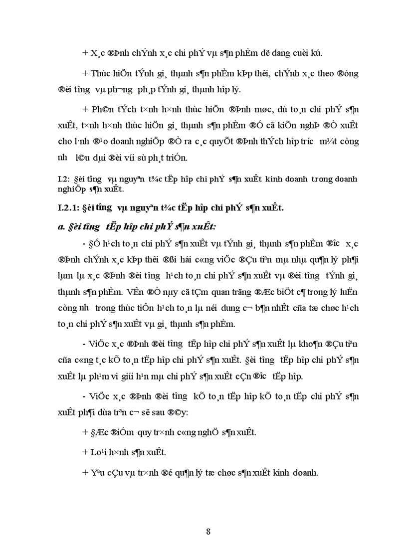 image for page Tổ chức tập hợp chi phí sản xuất và tính giá thành sản phẩm tại Công ty Tư vấn đầu tư và thiết kế xây dựng 1