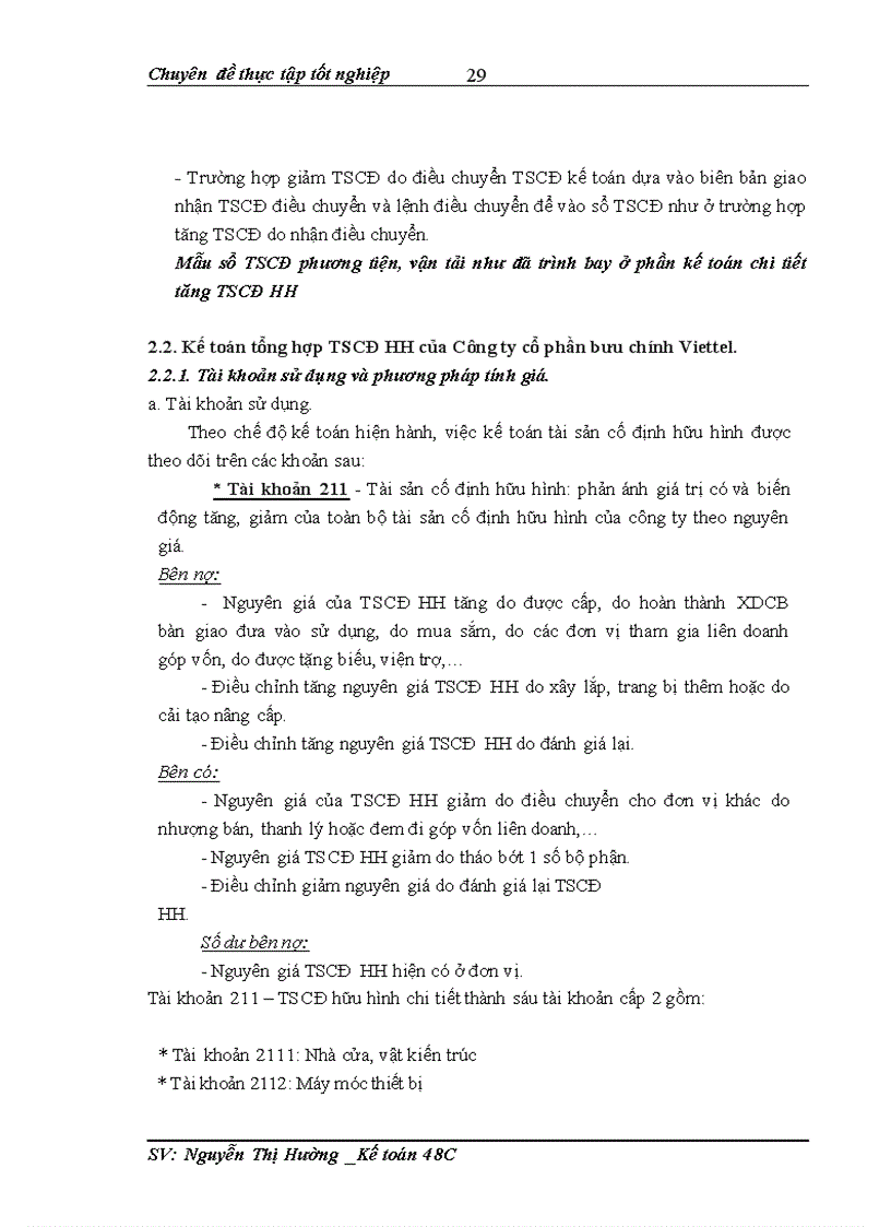 image for page Hoàn thiện kế toán tài sản cố định hữu hình tại công ty CP bưu chính Viettel